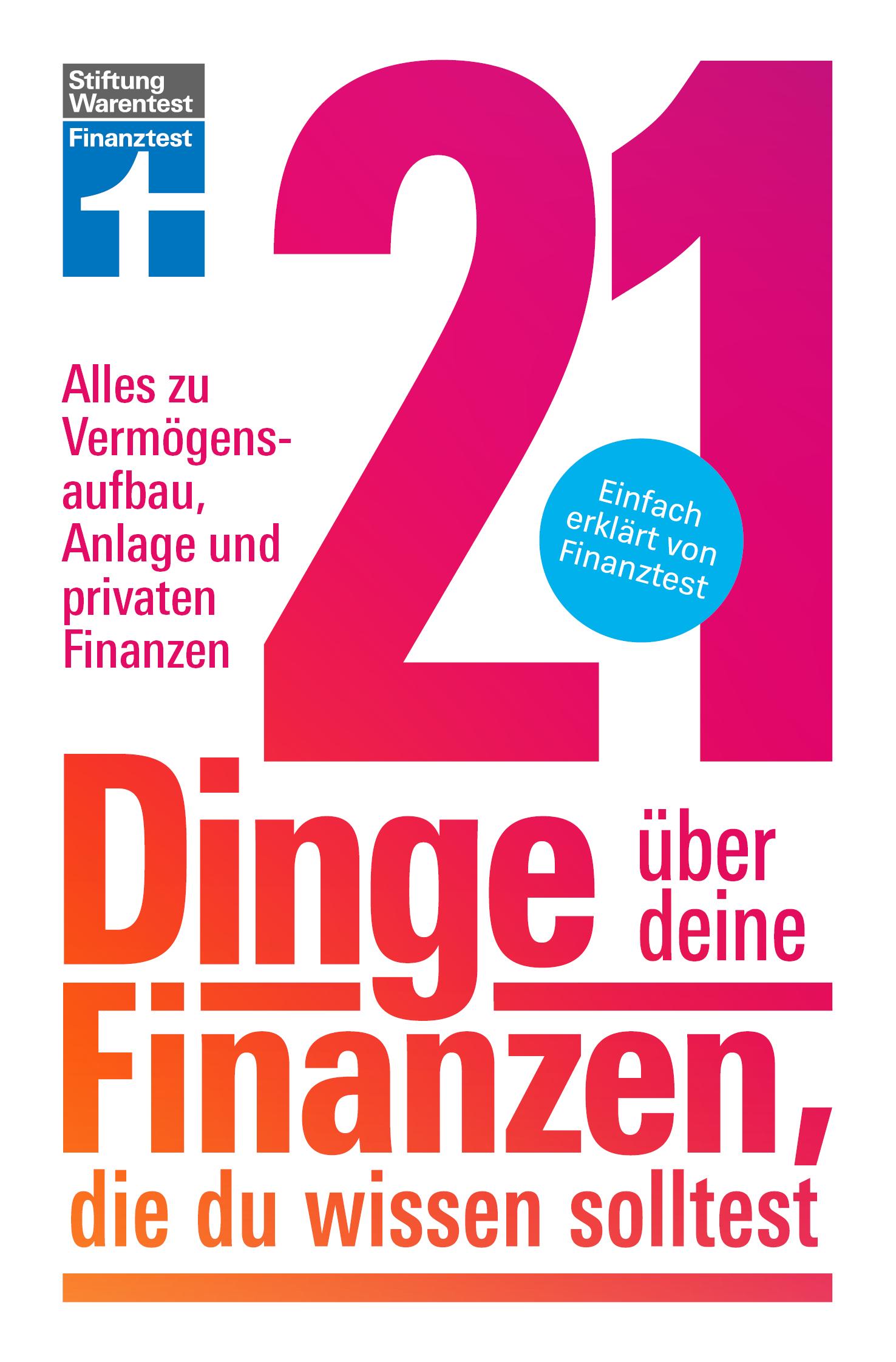 Vorderes Coverbild 21 Dinge über deine Finanzen, die du wissen solltest