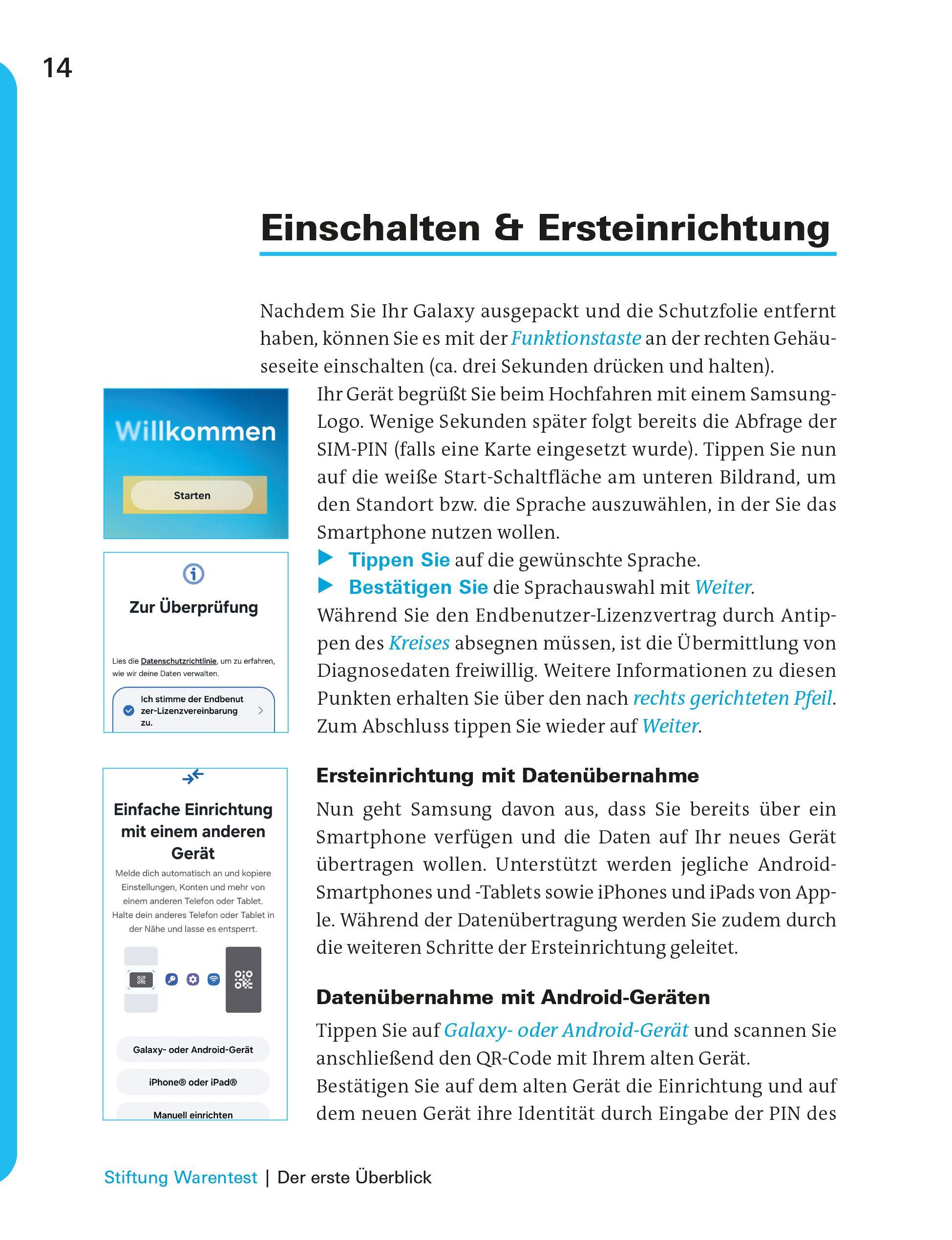 Beispielinhalt (Bild) Samsung Galaxy