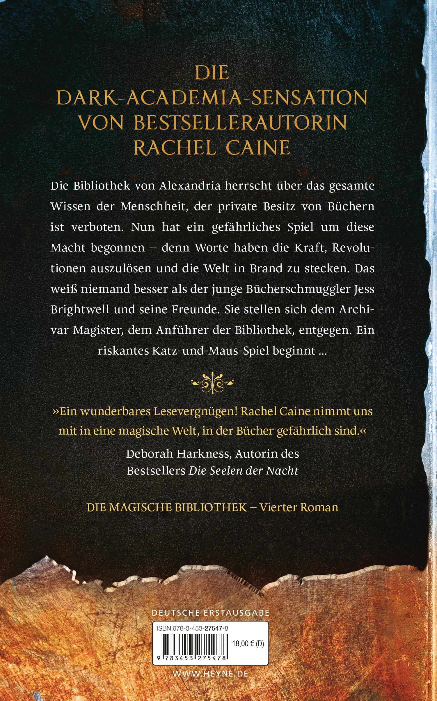 Beispielinhalt (Bild) Feuer und Eisen - Die Magische Bibliothek