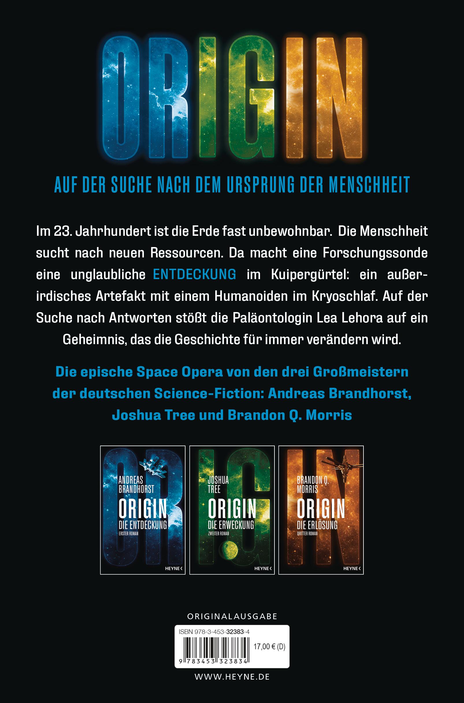 Beispielinhalt (Bild) Origin - Die Entdeckung