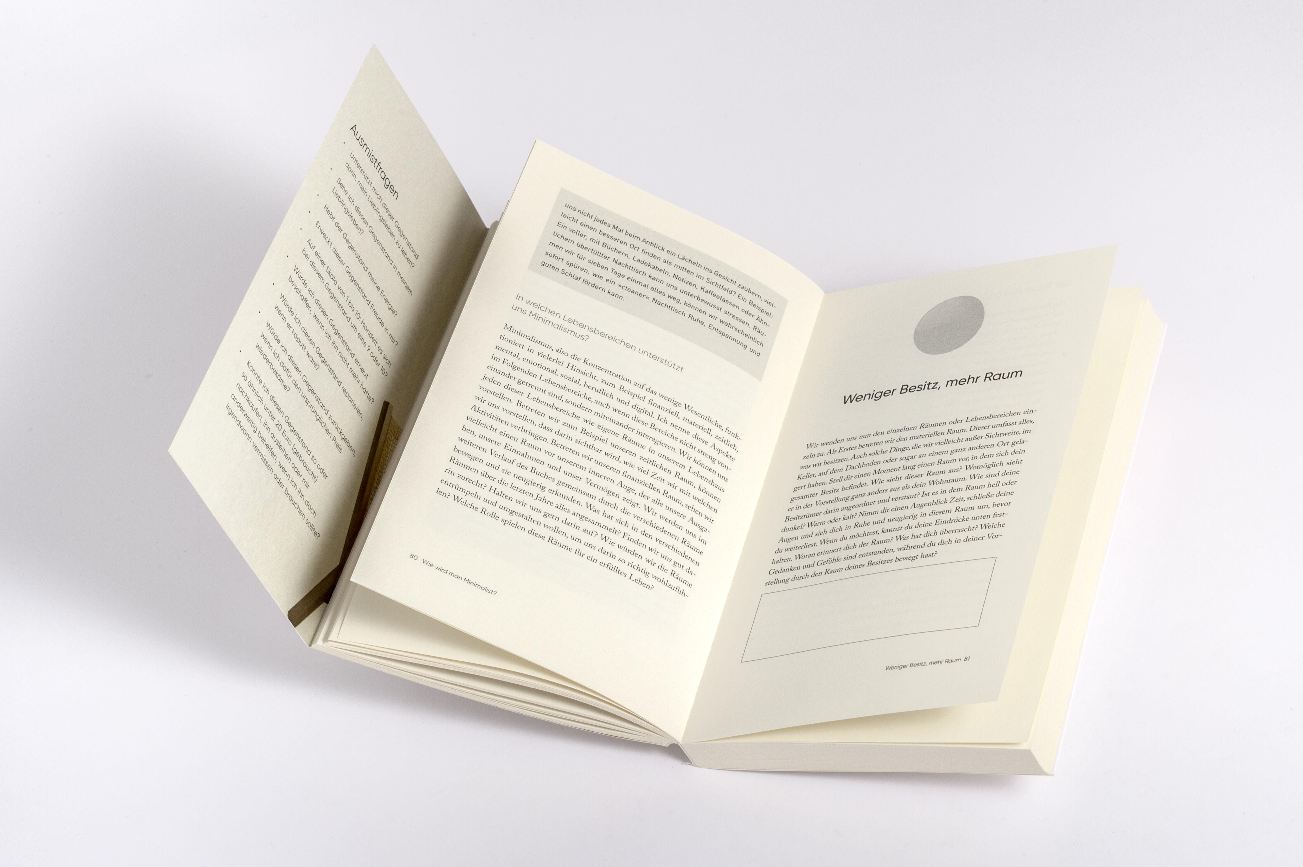 Beispielinhalt (Bild) Erfüllter leben mit Minimalismus