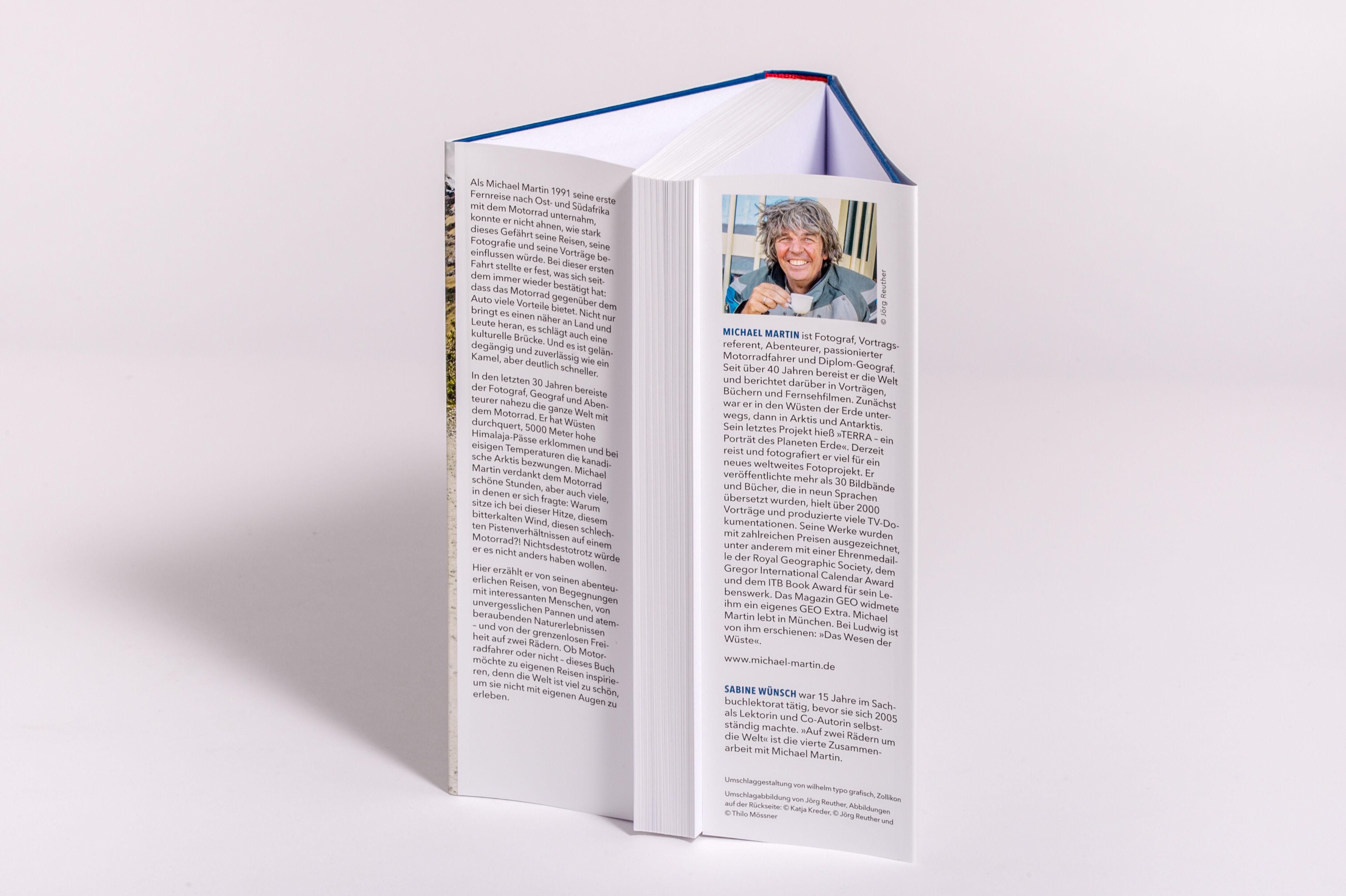 Beispielinhalt (Bild) Auf zwei Rädern um die Welt