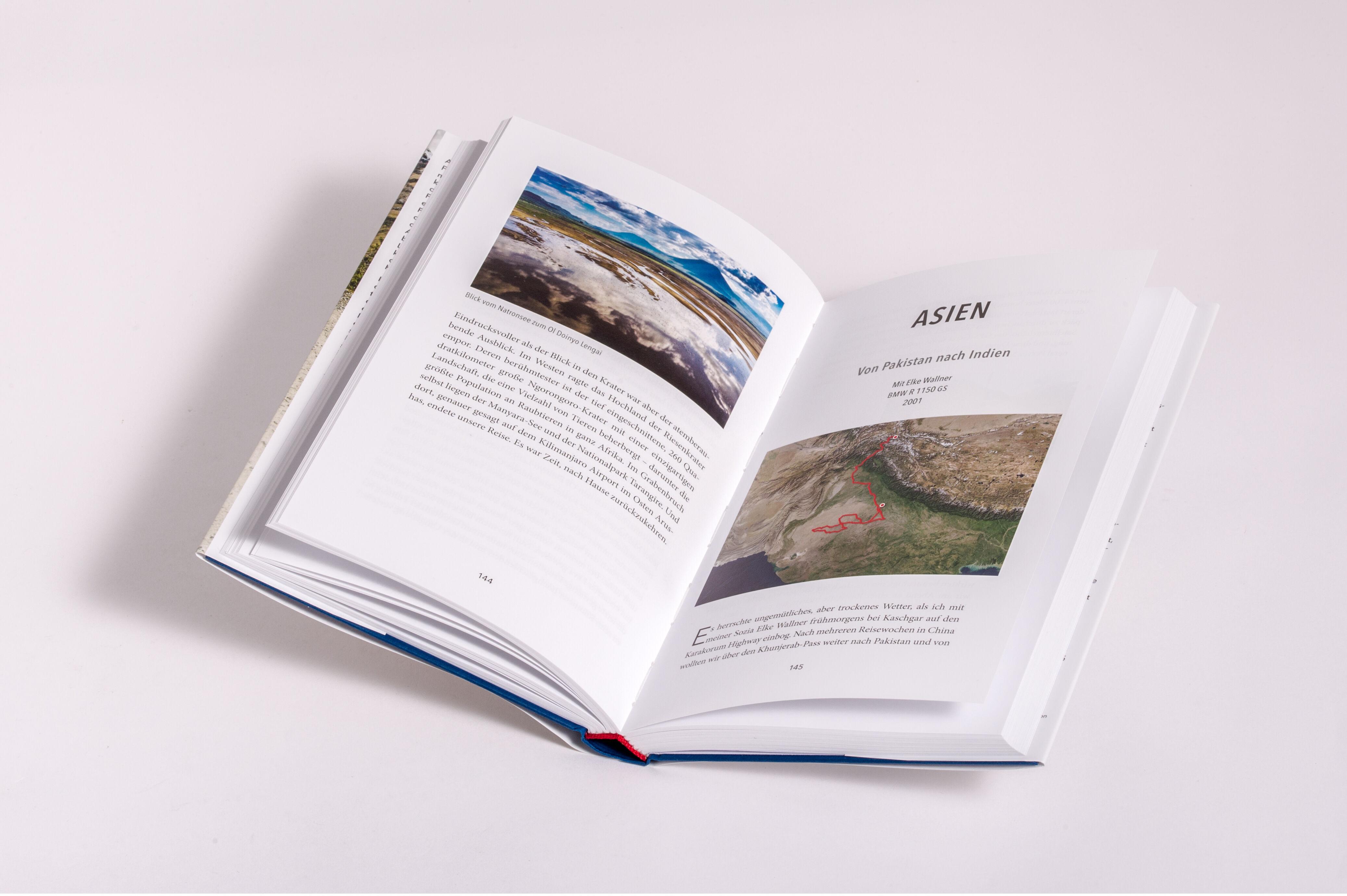 Beispielinhalt (Bild) Auf zwei Rädern um die Welt