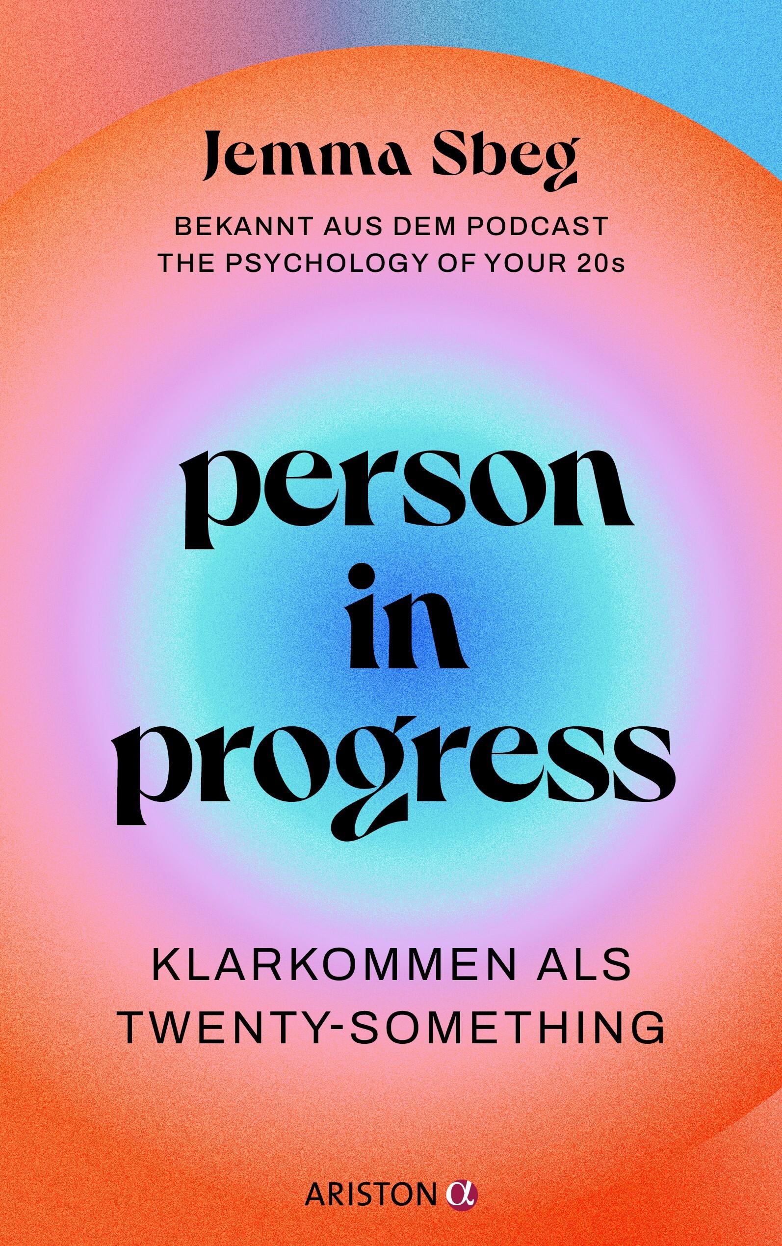 Vorderes Coverbild Person in Progress