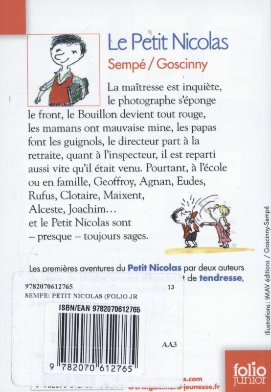 Rückseitencover Le petit Nicolas