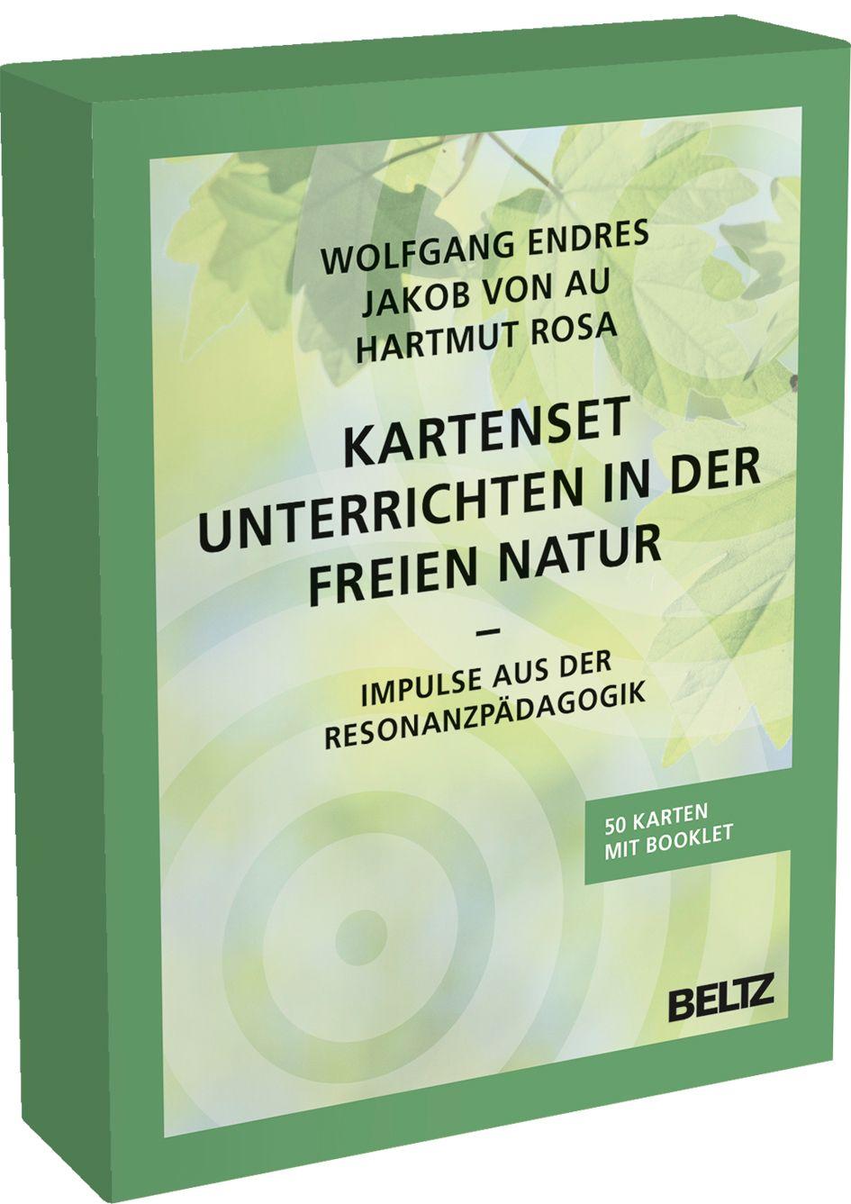 Vorderes Coverbild Kartenset Unterrichten in der freien Natur