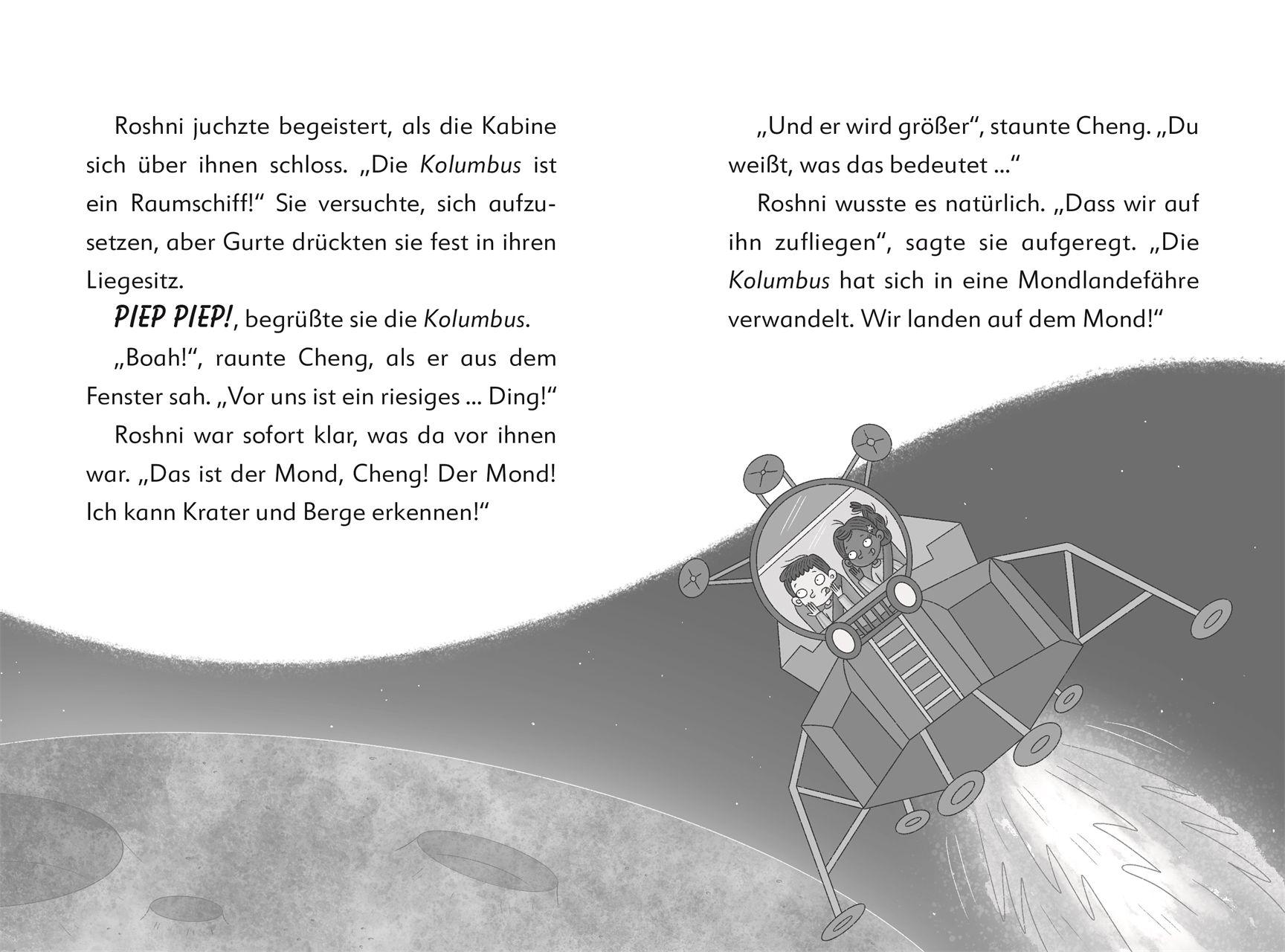 Beispielinhalt (Bild) Ein Fall für die Forscher-Kids 9. Mission Mondrover