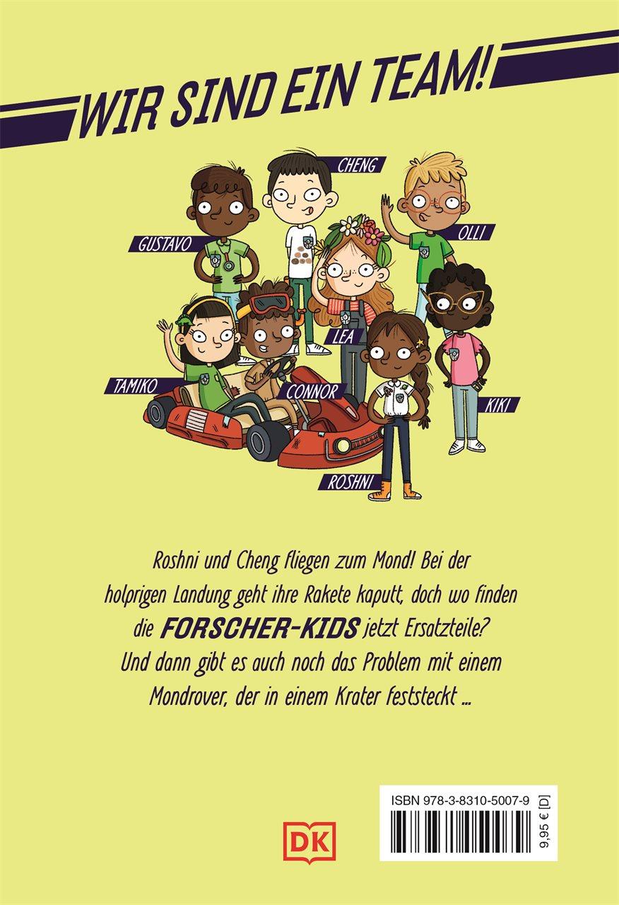 Rückseitencover Ein Fall für die Forscher-Kids 9. Mission Mondrover