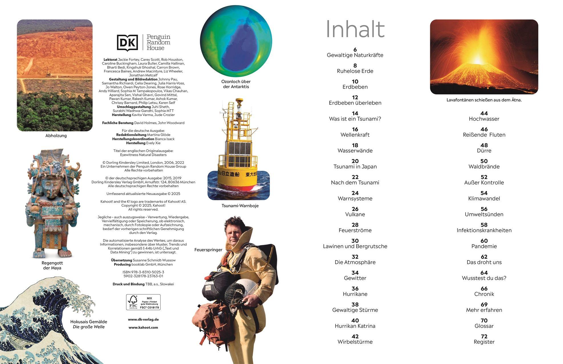 Beispielinhalt (Bild) memo Wissen. Naturkatastrophen