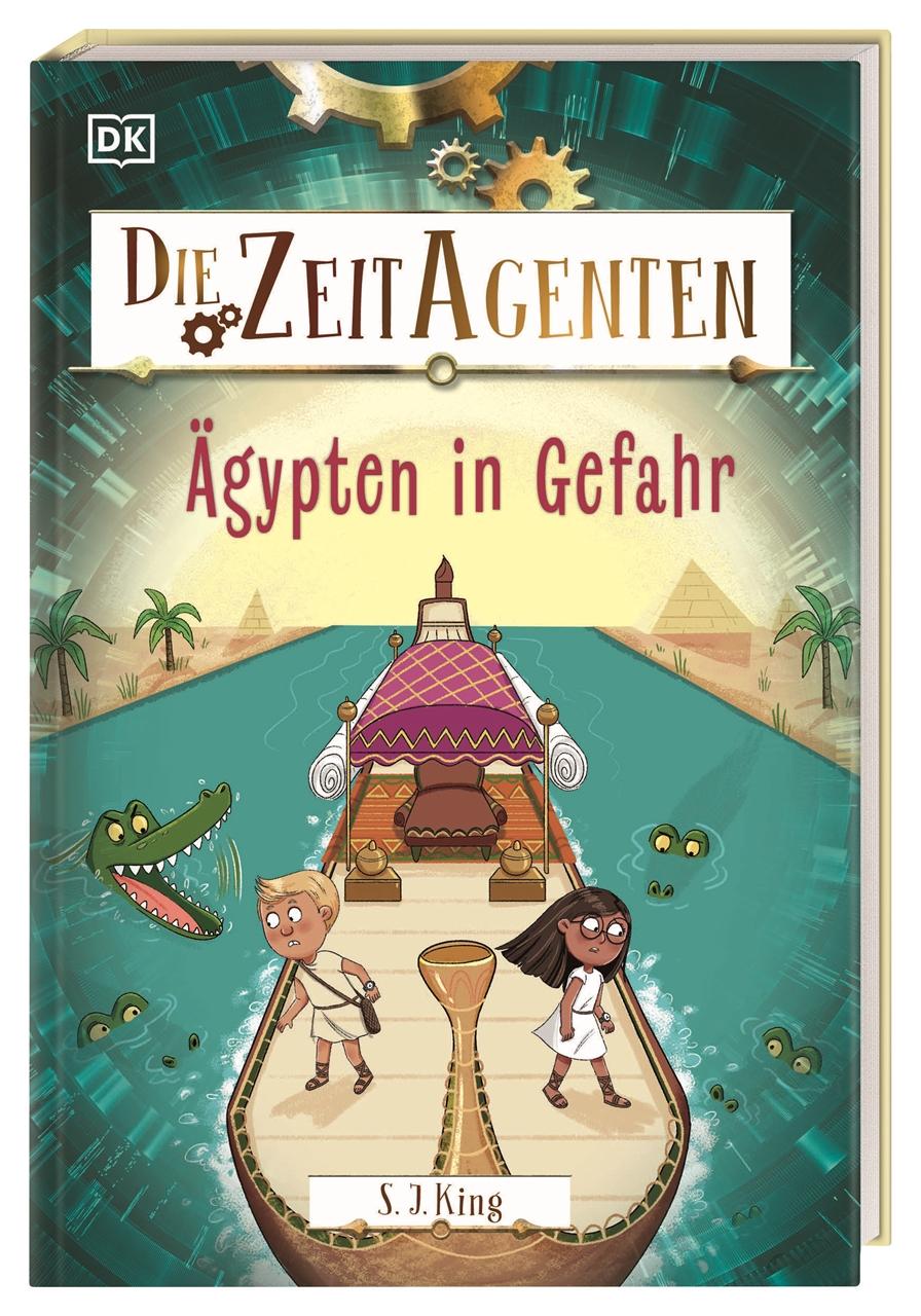 Vorderes Coverbild Die Zeit-Agenten 4. Ägypten in Gefahr
