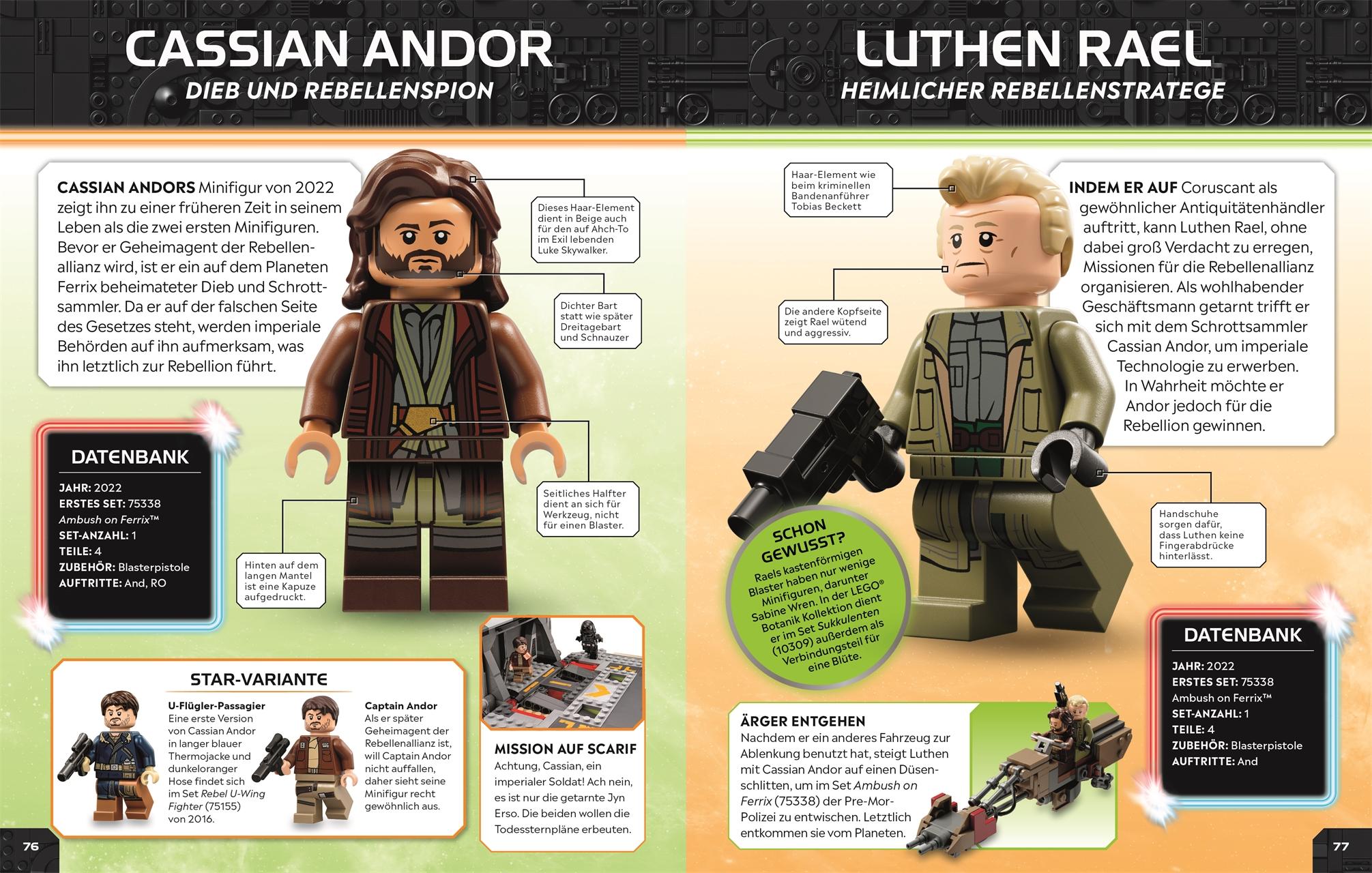 Beispielinhalt (Bild) LEGO® Star Wars(TM) Lexikon der Minifiguren