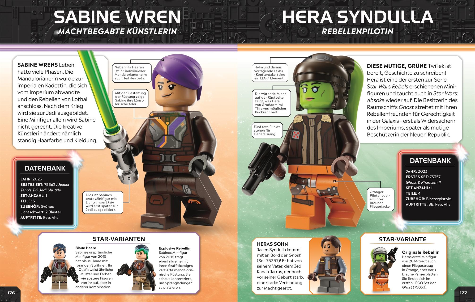 Beispielinhalt (Bild) LEGO® Star Wars(TM) Lexikon der Minifiguren