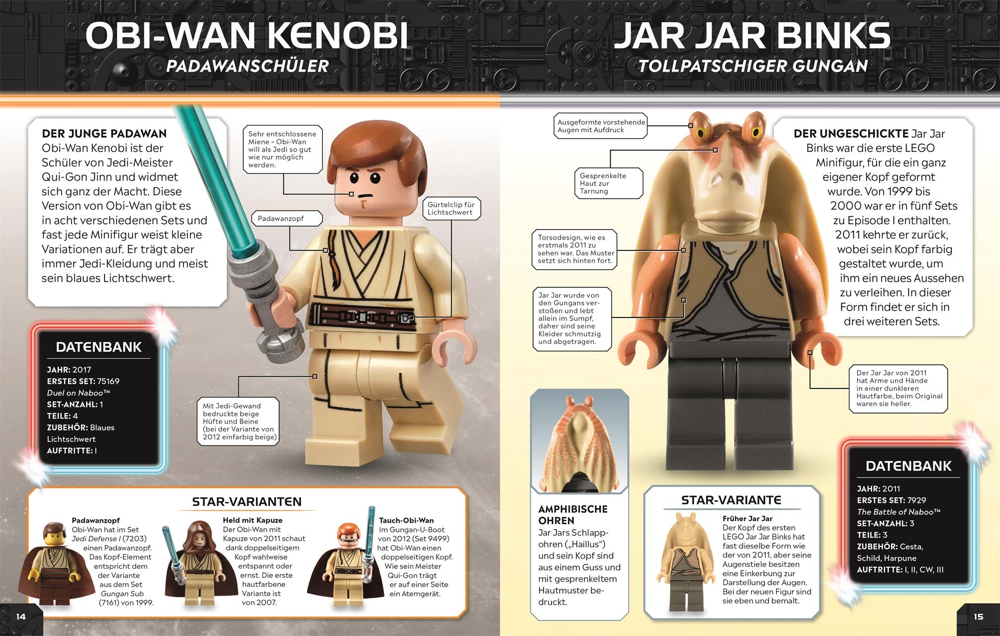 Beispielinhalt (Bild) LEGO® Star Wars(TM) Lexikon der Minifiguren