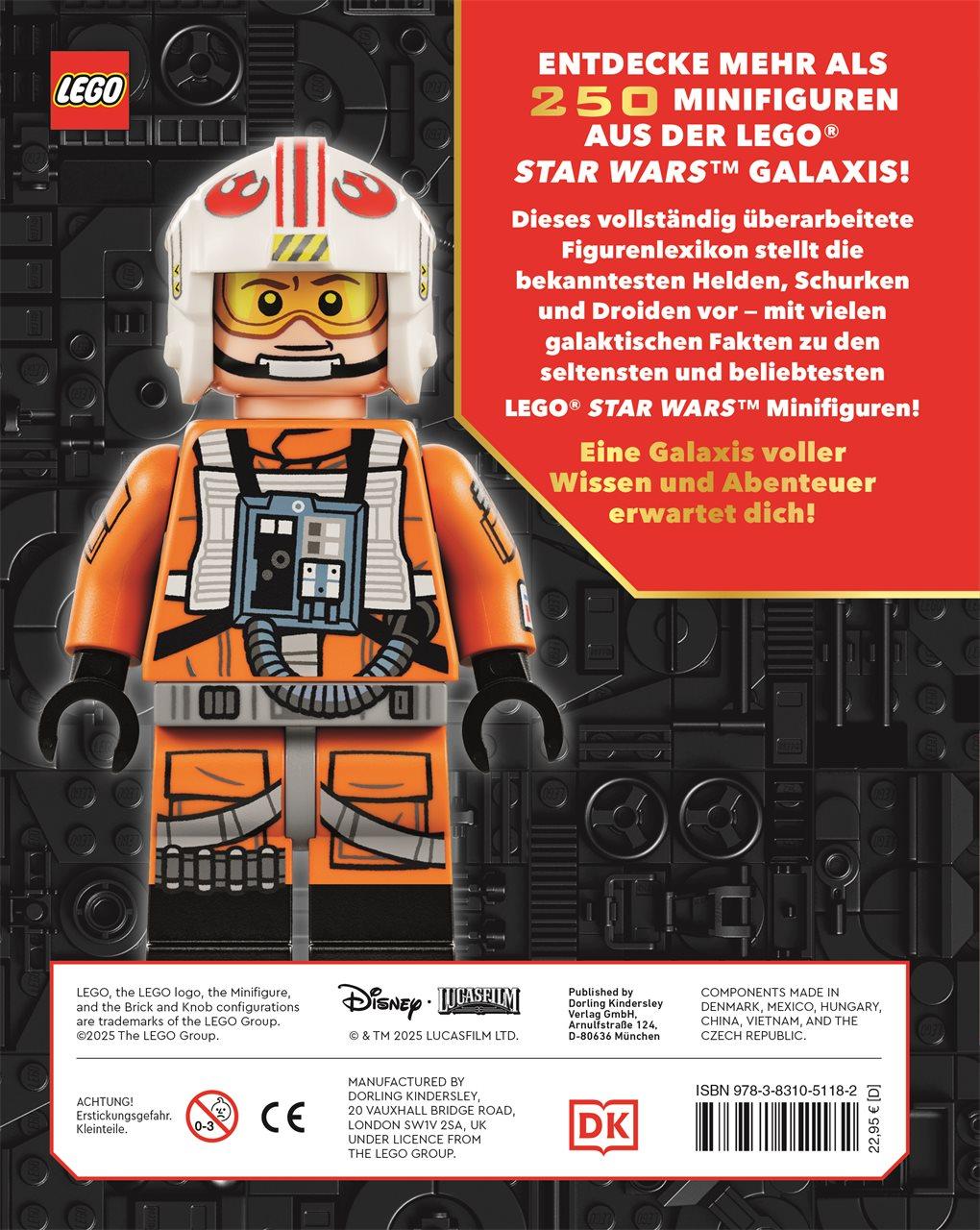 Rückseitencover LEGO® Star Wars(TM) Lexikon der Minifiguren