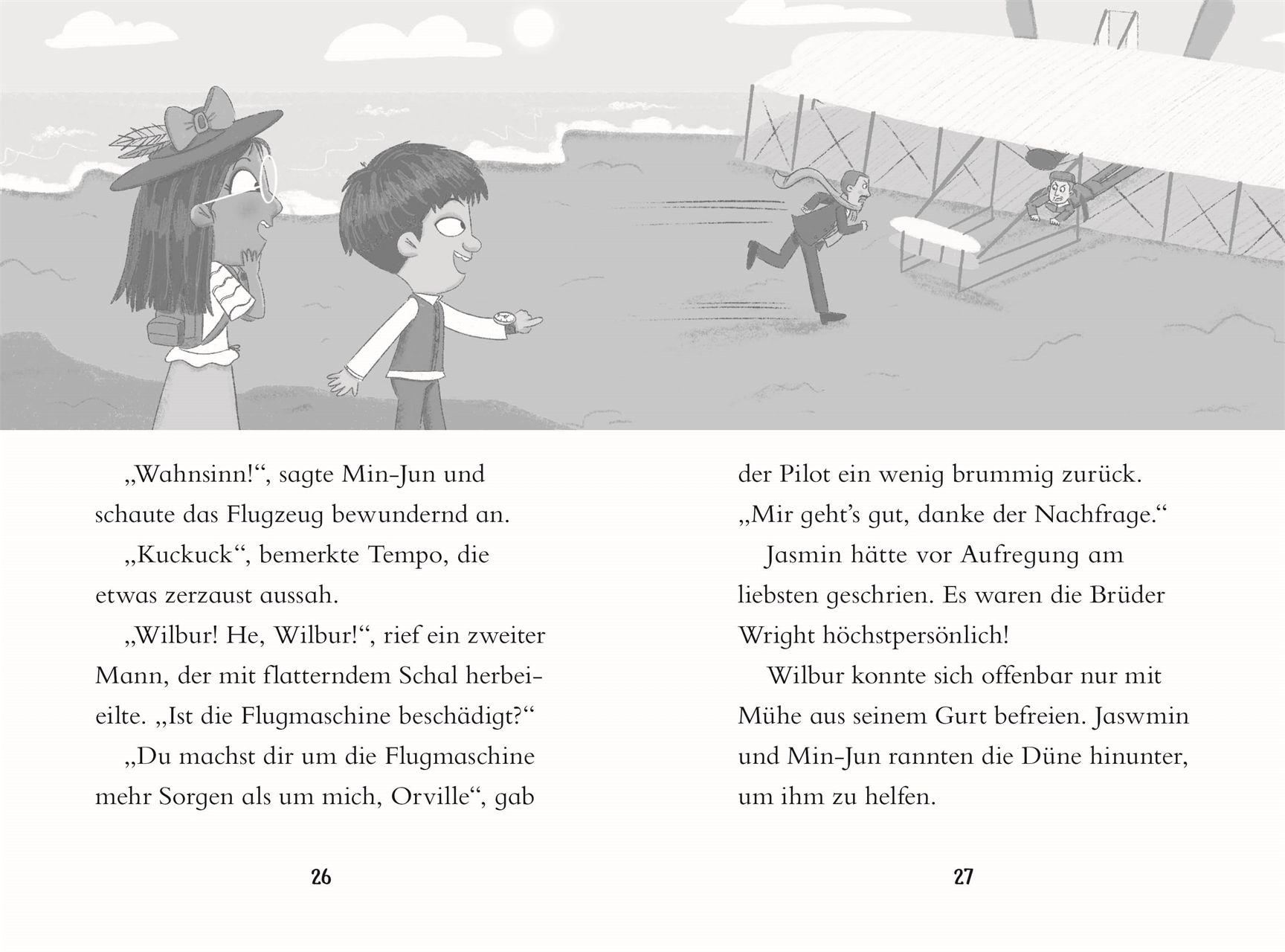 Beispielinhalt (Bild) Die Zeit-Agenten 1. Das Propeller-Dilemma