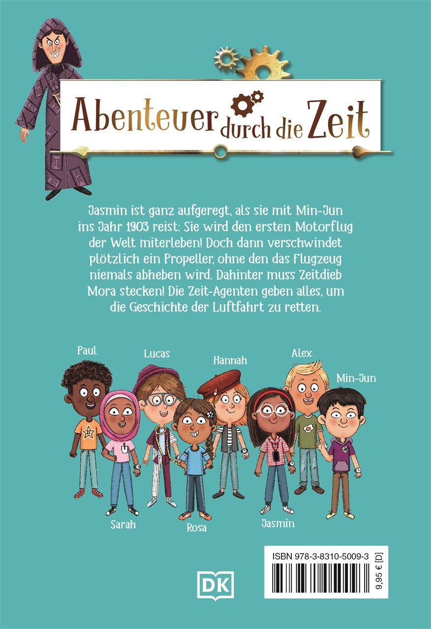 Rückseitencover Die Zeit-Agenten 1. Das Propeller-Dilemma