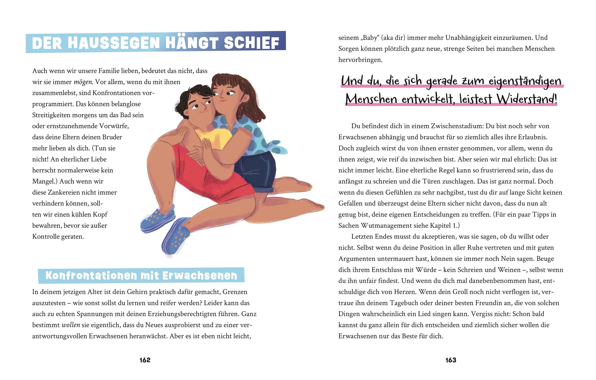 Beispielinhalt (Bild) Rebel Girls - das Original. Growing up powerful