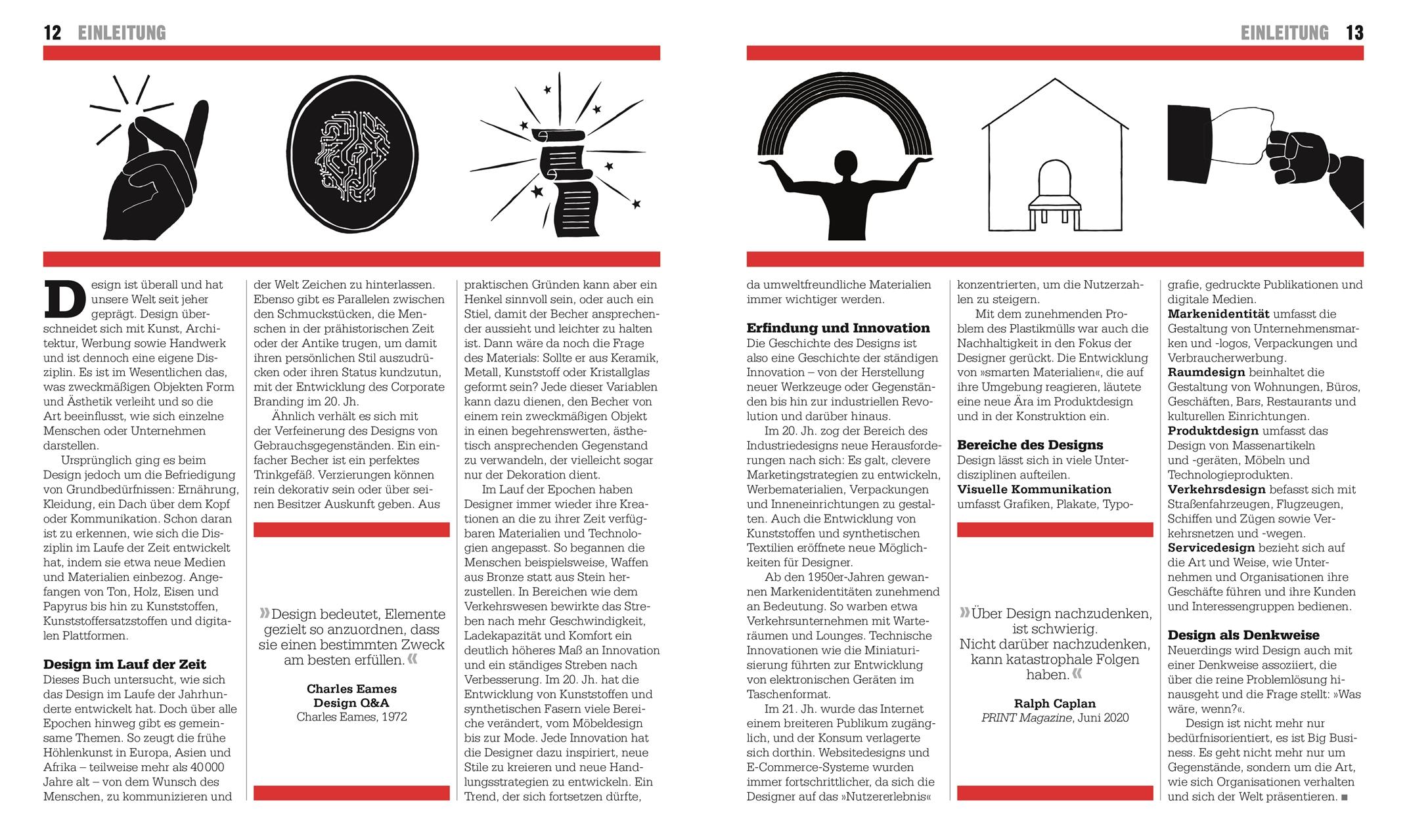 Beispielinhalt (Bild) Big Ideas. Das Design-Buch