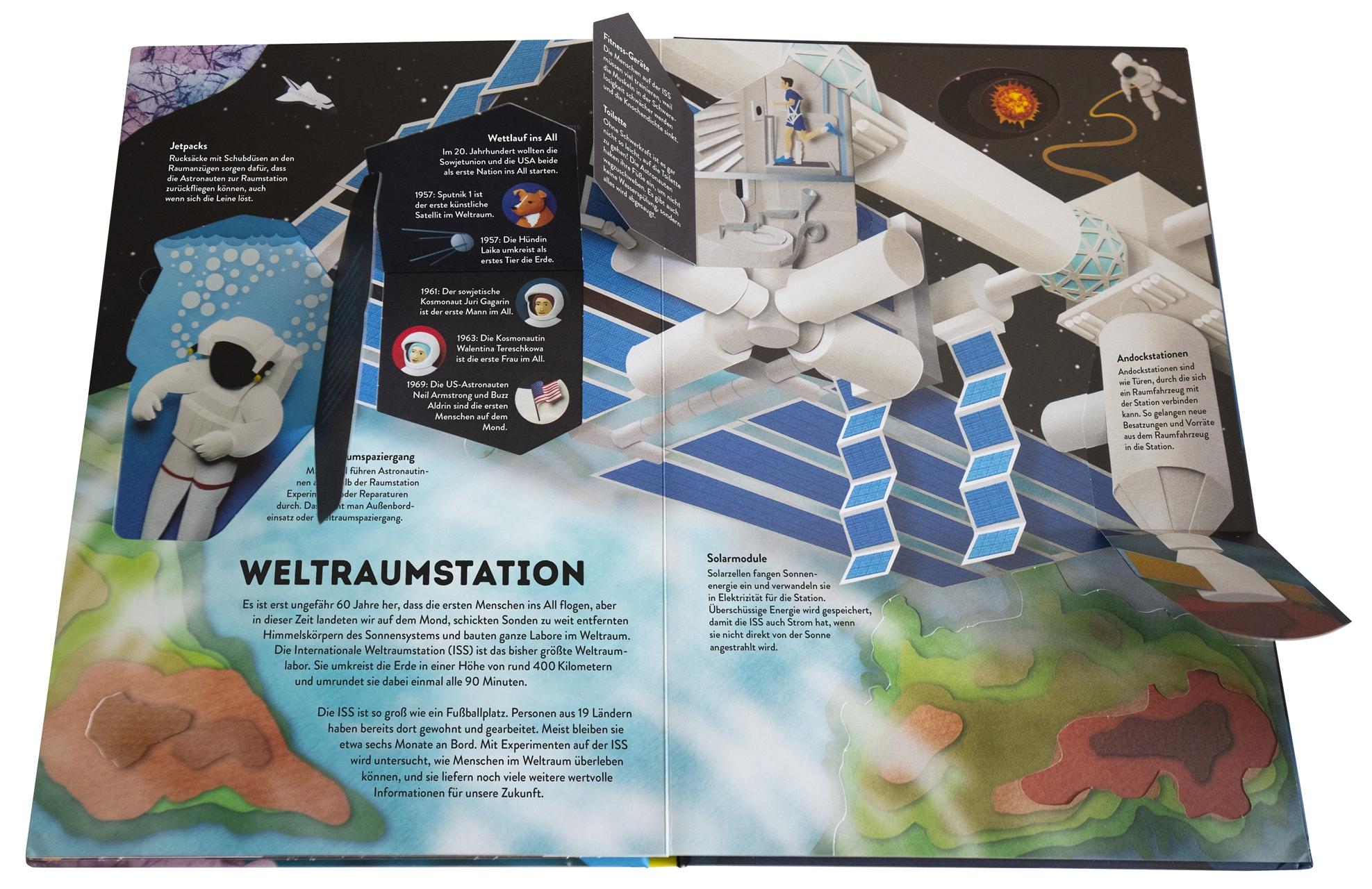 Beispielinhalt (Bild) Wissenswelten. Weltall