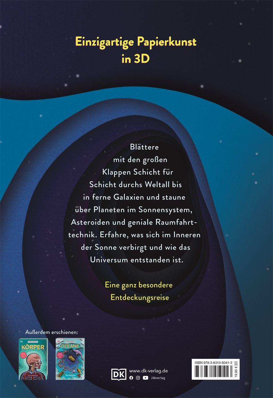 Rückseitencover Wissenswelten. Weltall