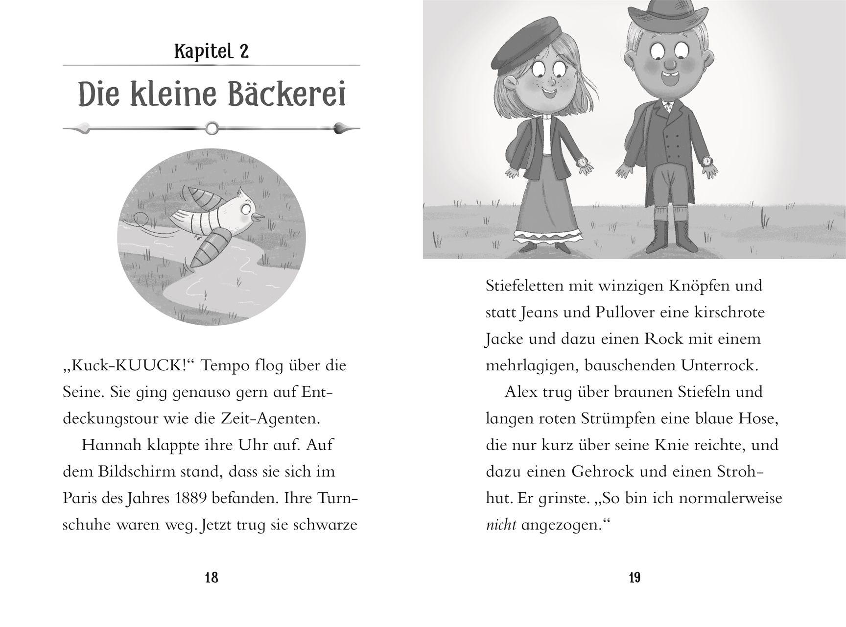 Beispielinhalt (Bild) Die Zeit-Agenten 3. Jagd um den Eiffelturm