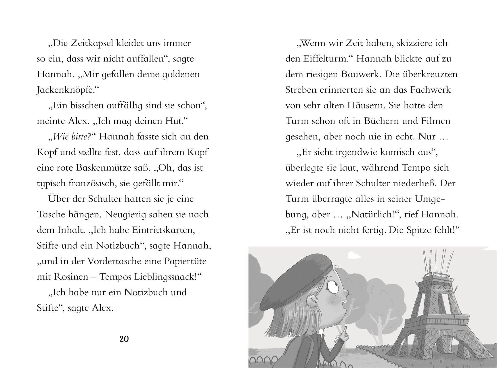 Beispielinhalt (Bild) Die Zeit-Agenten 3. Jagd um den Eiffelturm