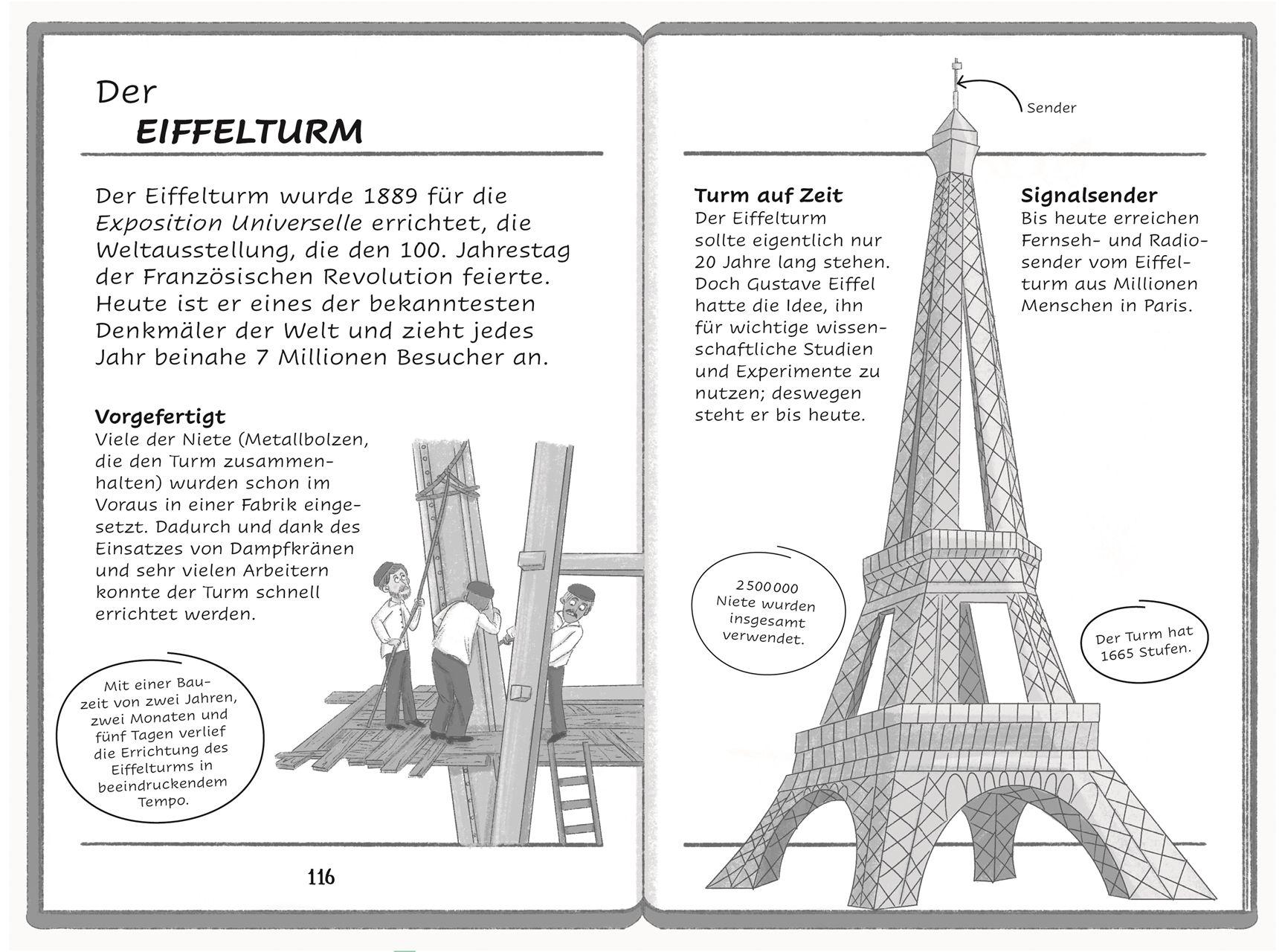 Beispielinhalt (Bild) Die Zeit-Agenten 3. Jagd um den Eiffelturm