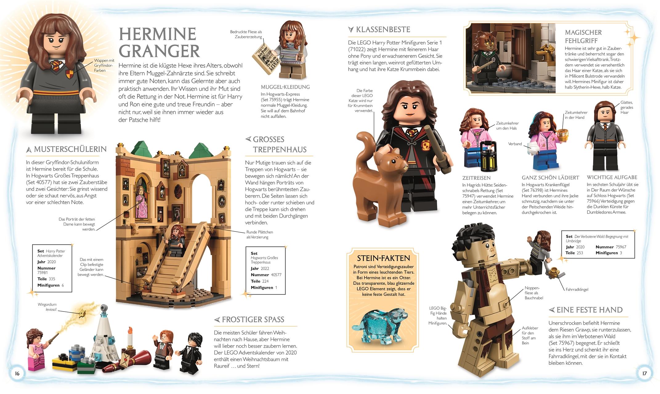 Beispielinhalt (Bild) LEGO® Harry Potter(TM) Das magische Lexikon