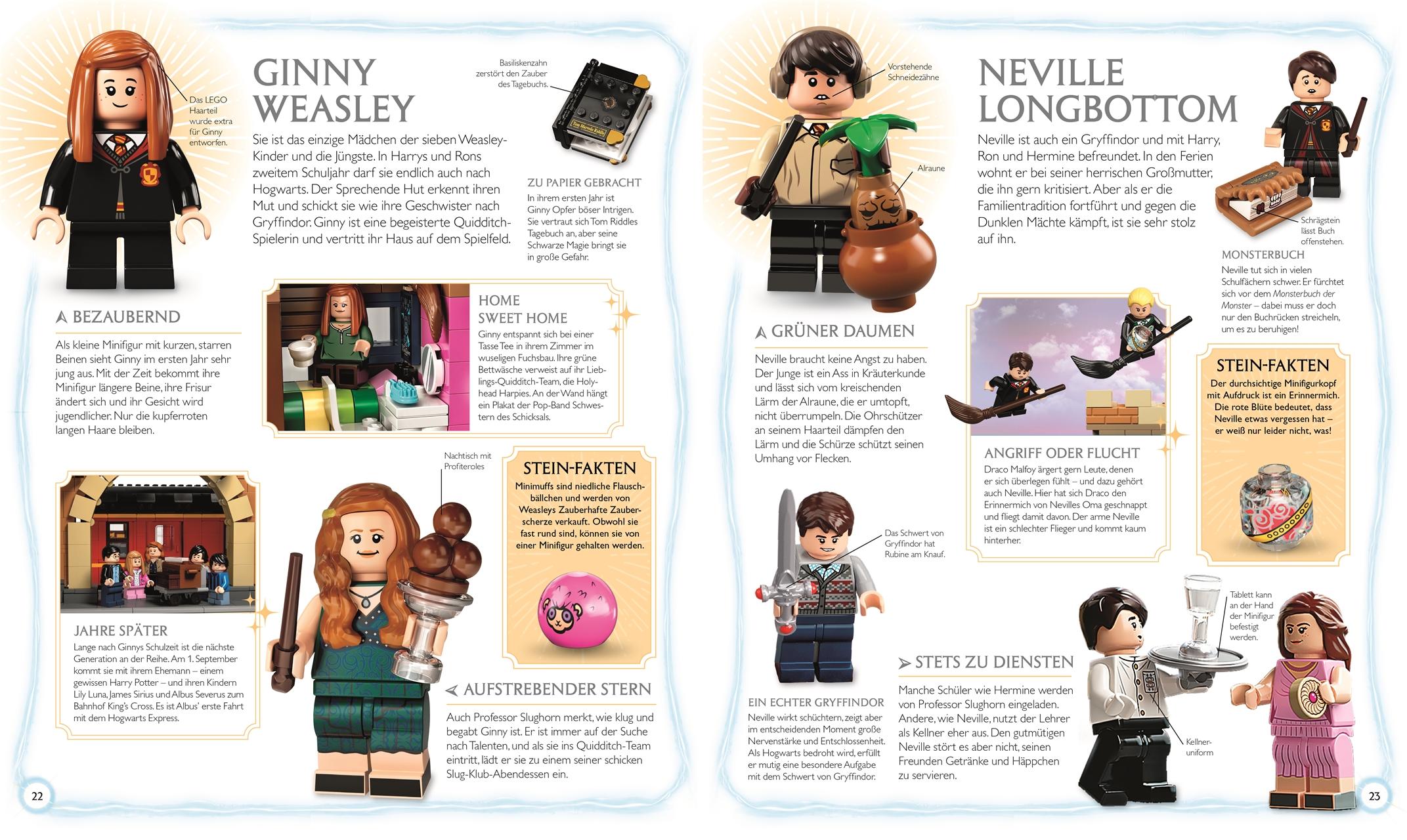 Beispielinhalt (Bild) LEGO® Harry Potter(TM) Das magische Lexikon
