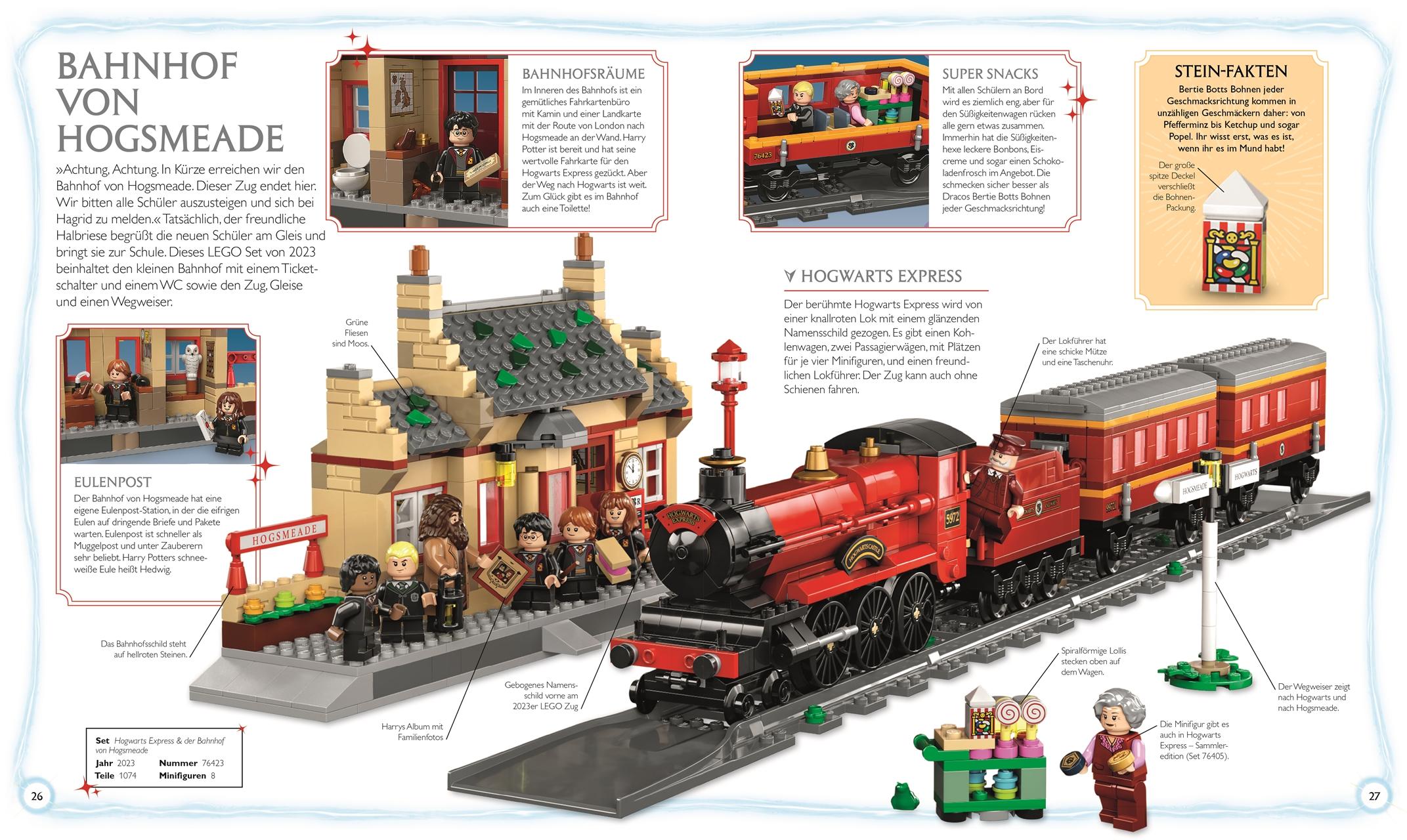Beispielinhalt (Bild) LEGO® Harry Potter(TM) Das magische Lexikon