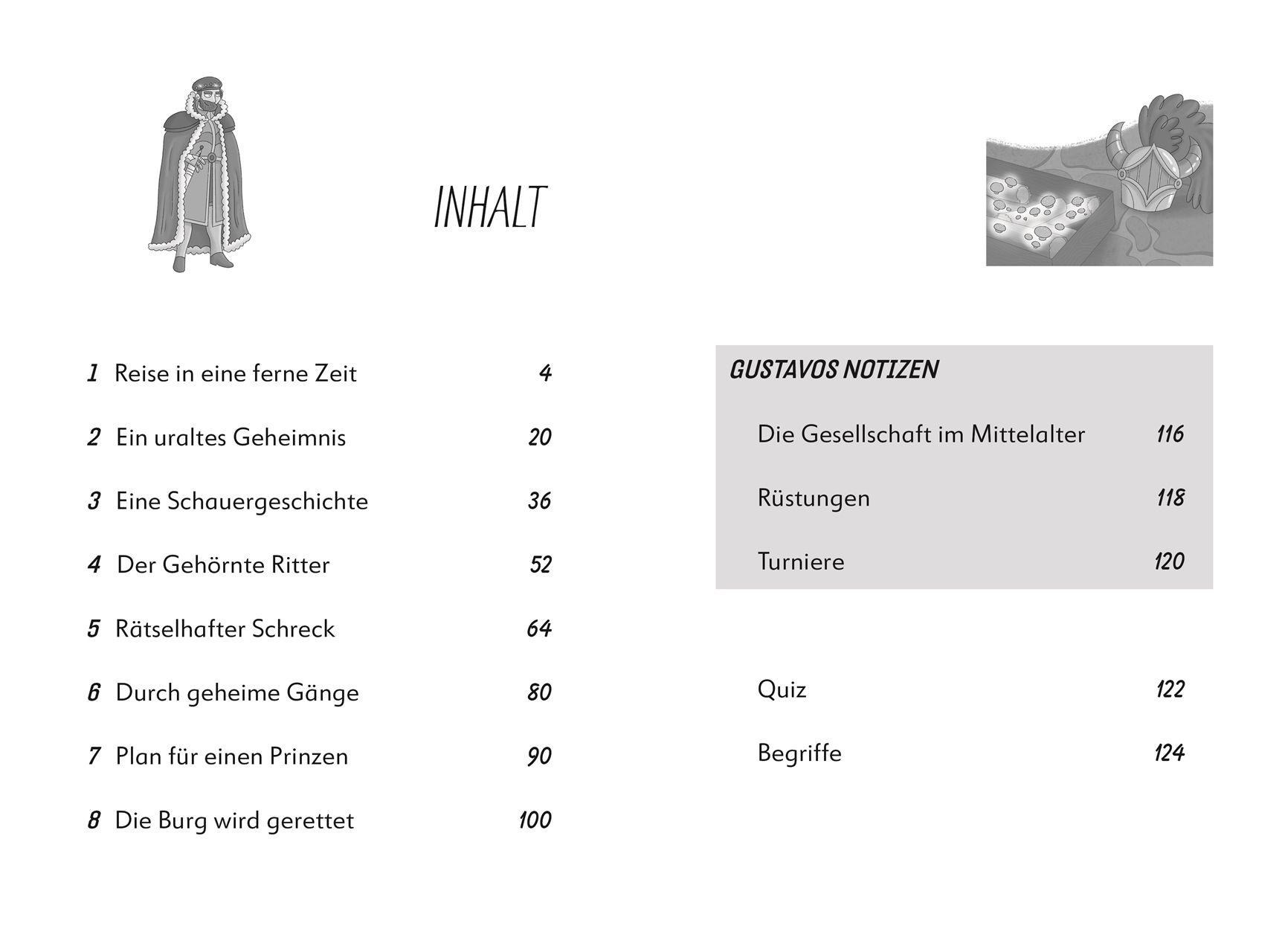 Beispielinhalt (Bild) Ein Fall für die Forscher-Kids 10. Spuk auf der Ritterburg