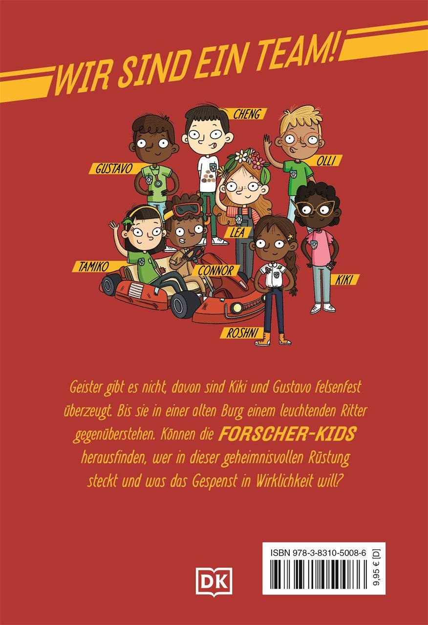 Rückseitencover Ein Fall für die Forscher-Kids 10. Spuk auf der Ritterburg
