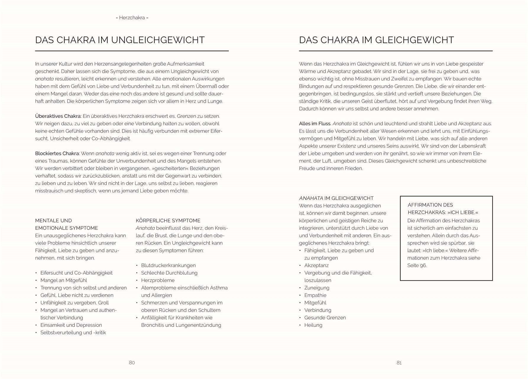 Beispielinhalt (Bild) Die heilsame Kraft der Chakren