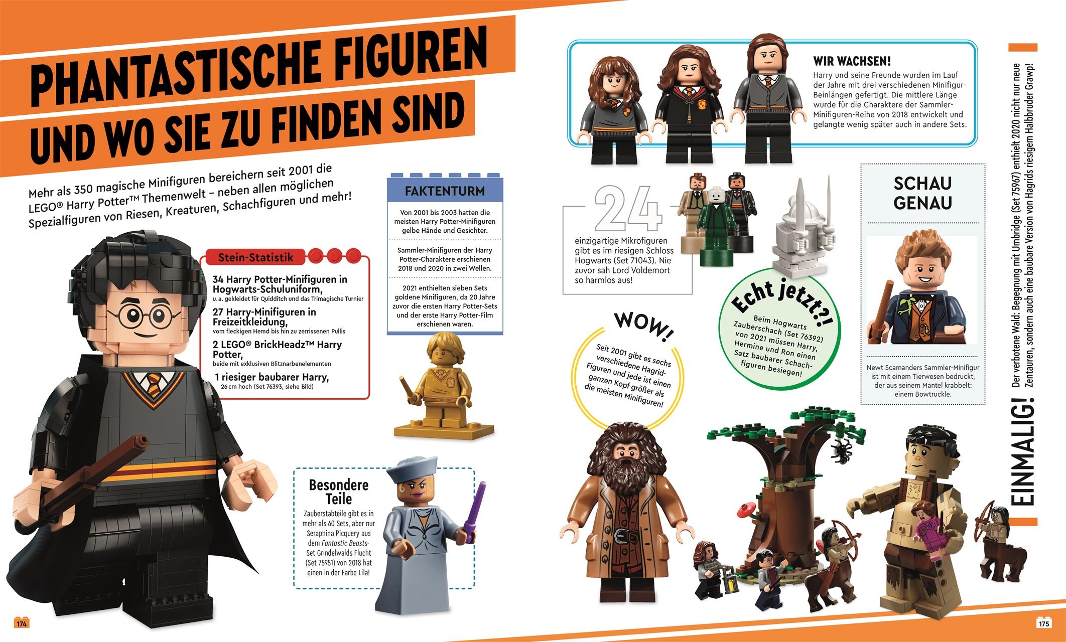 Beispielinhalt (Bild) Das große Buch der LEGO® Fakten