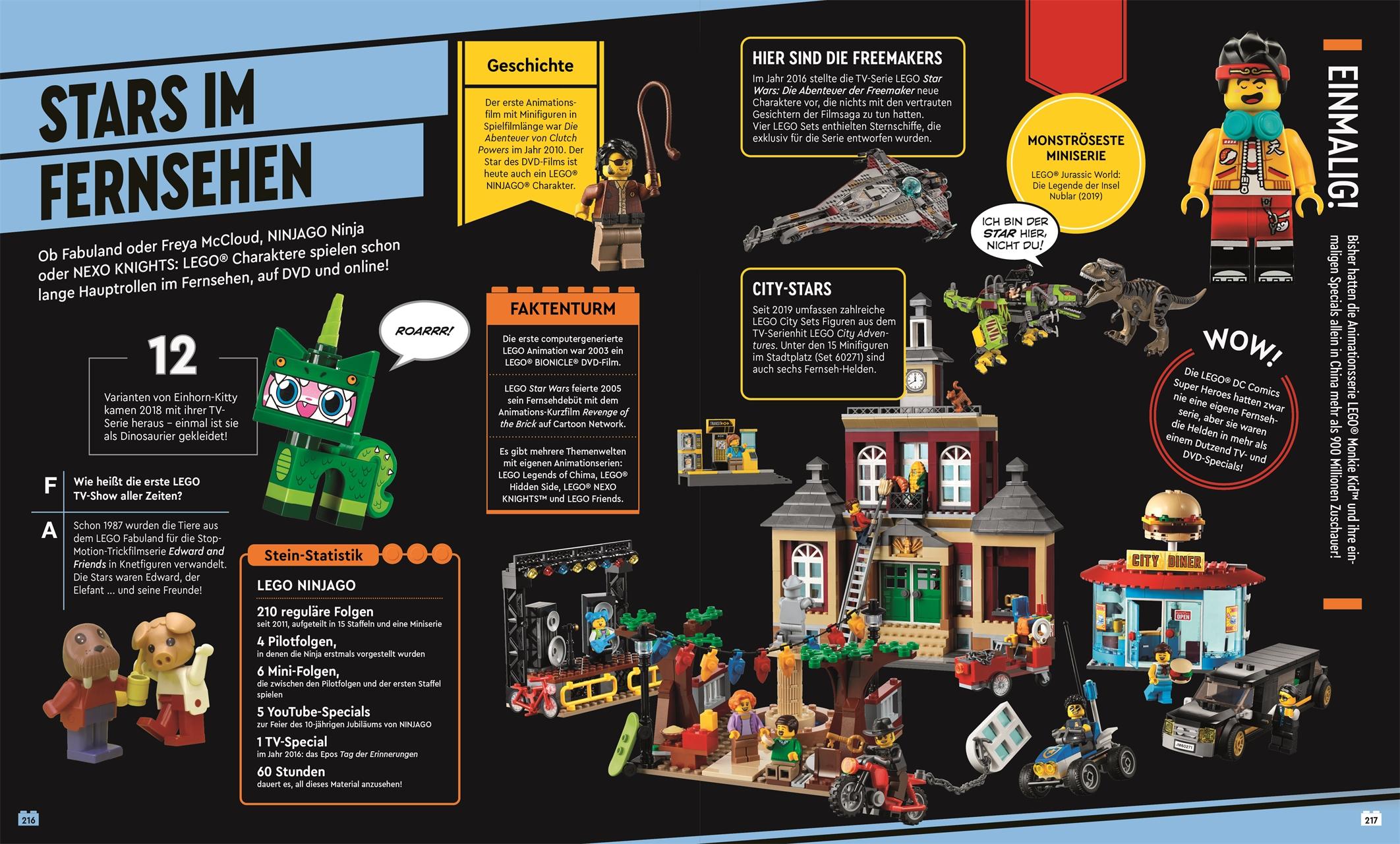 Beispielinhalt (Bild) Das große Buch der LEGO® Fakten