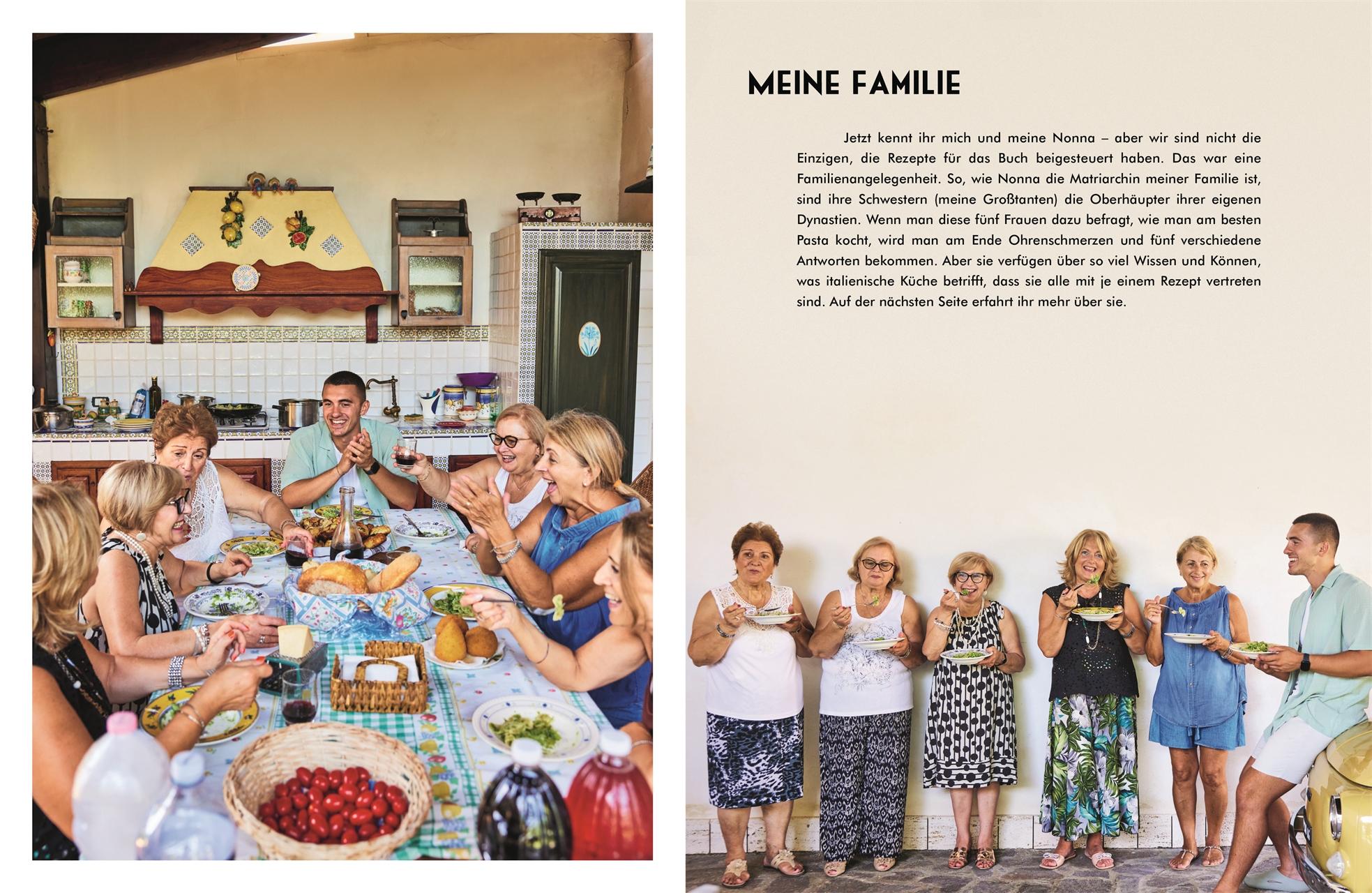 Beispielinhalt (Bild) Kochen alla Nonna