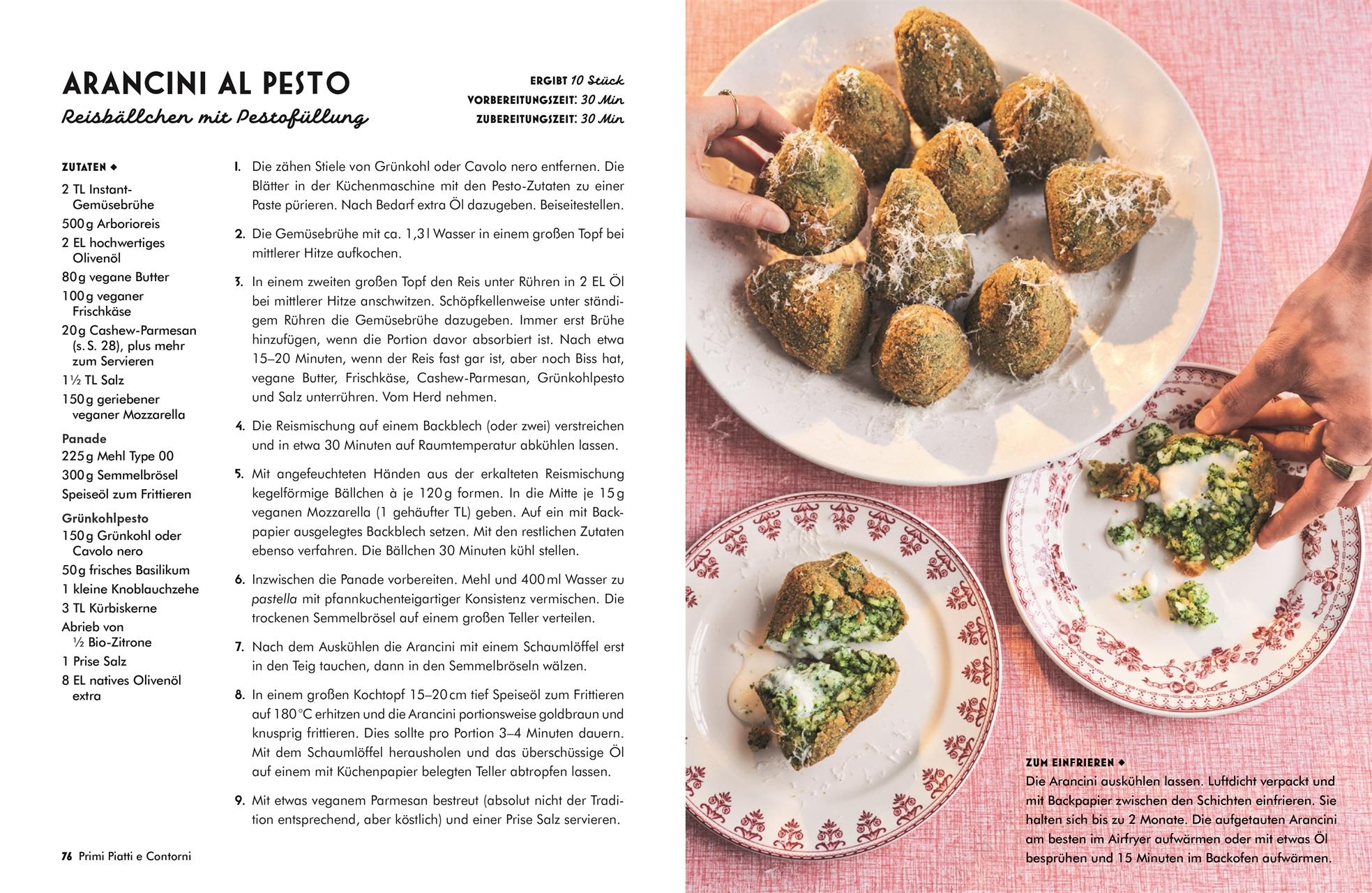 Beispielinhalt (Bild) Kochen alla Nonna