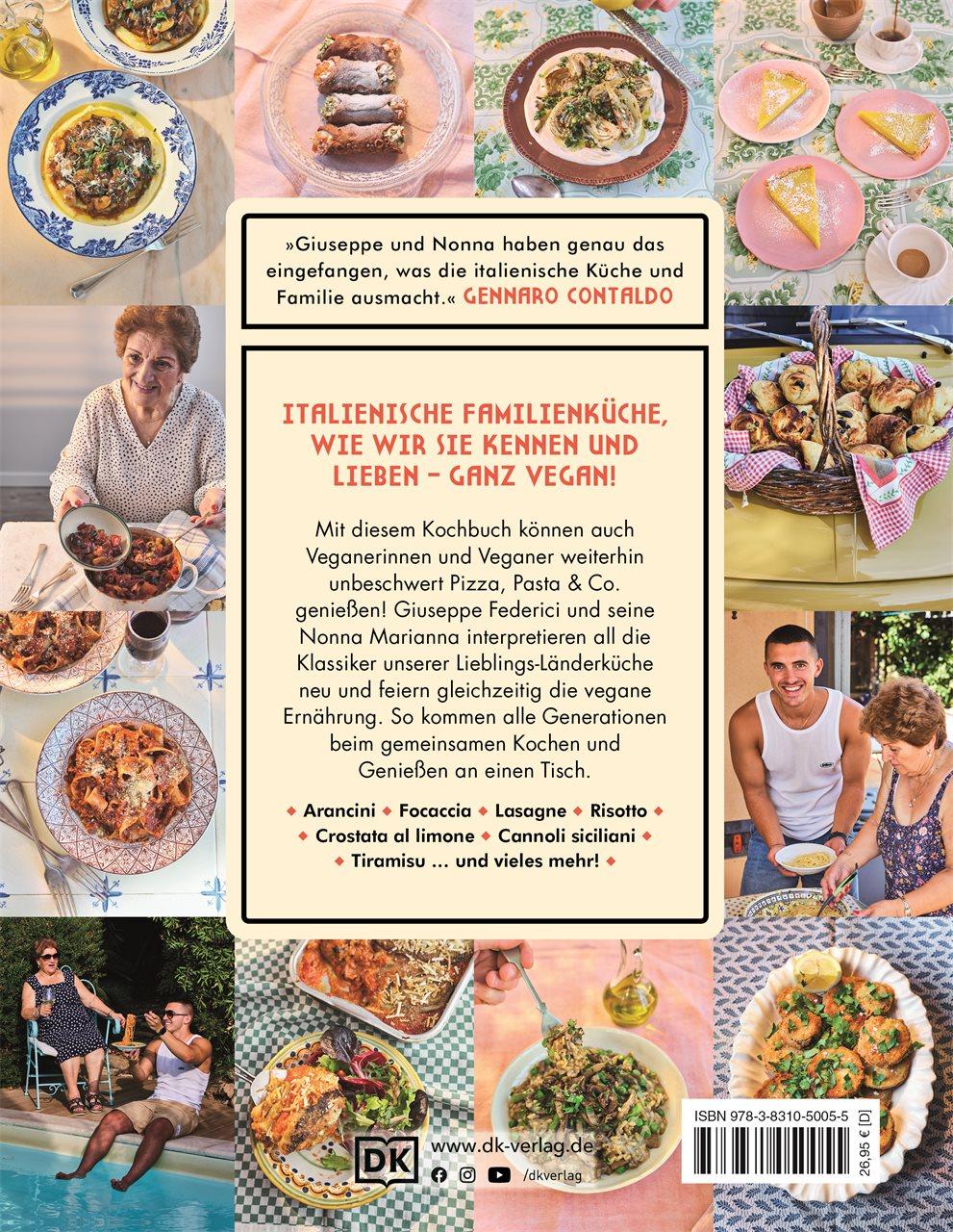 Rückseitencover Kochen alla Nonna
