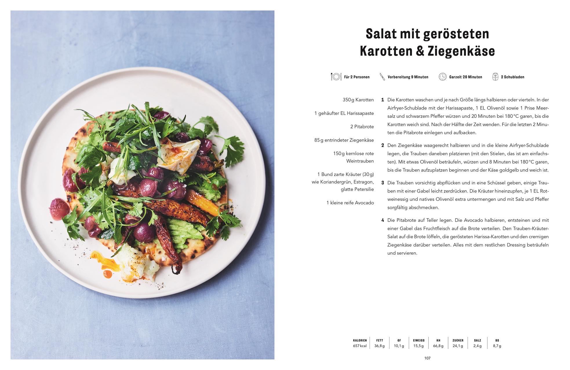 Beispielinhalt (Bild) Easy Air Fryer