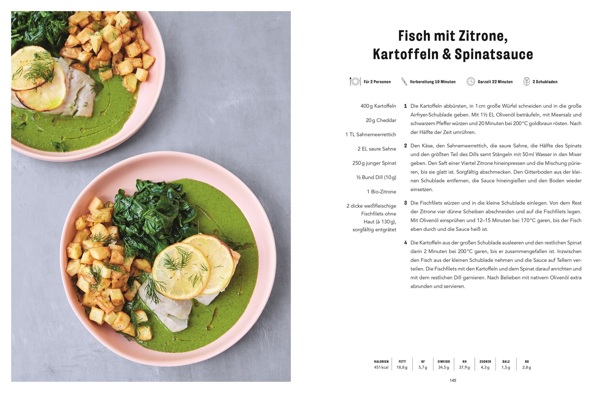 Beispielinhalt (Bild) Easy Air Fryer
