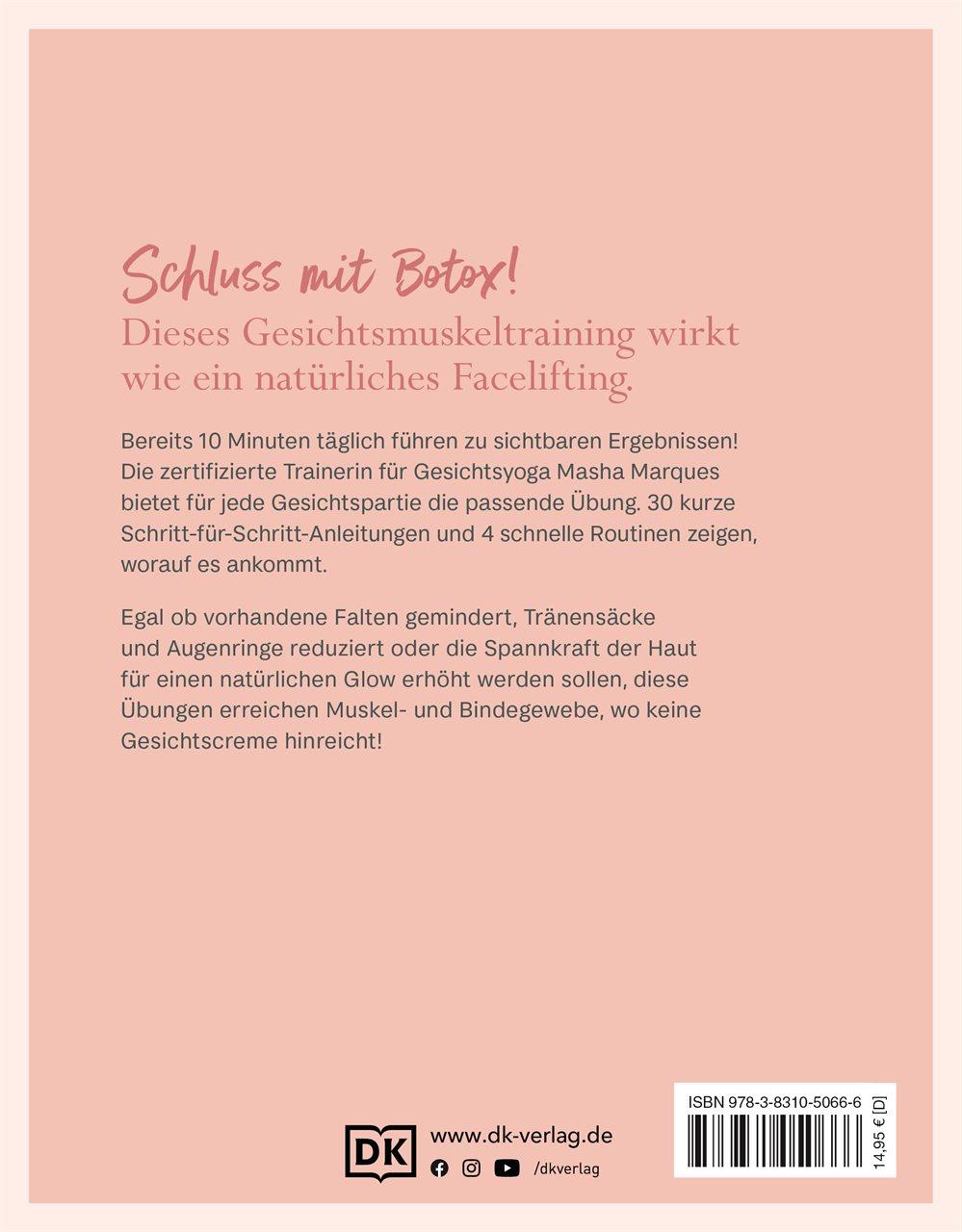 Rückseitencover Natürlich schön mit Face Yoga