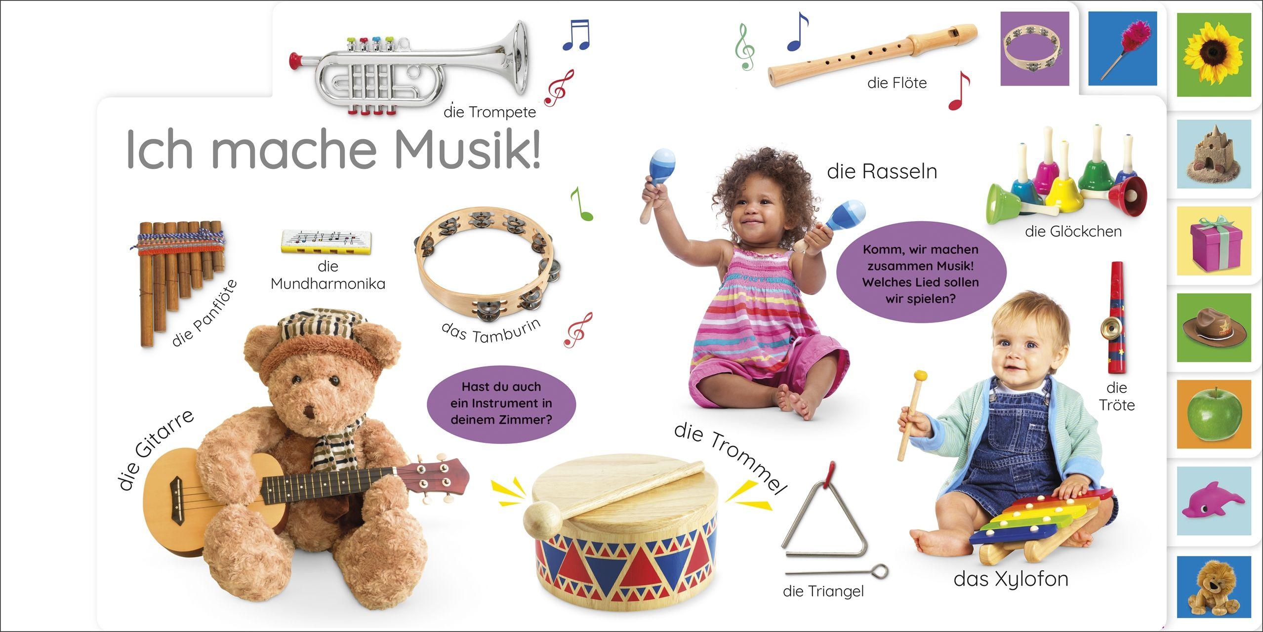 Beispielinhalt (Bild) Erstes Lernen. Mein Tag