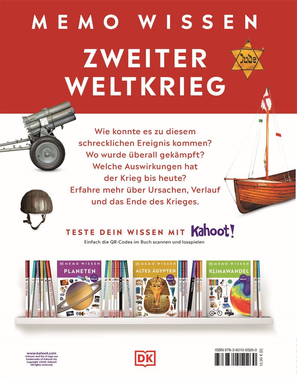 Rückseitencover memo Wissen. Zweiter Weltkrieg