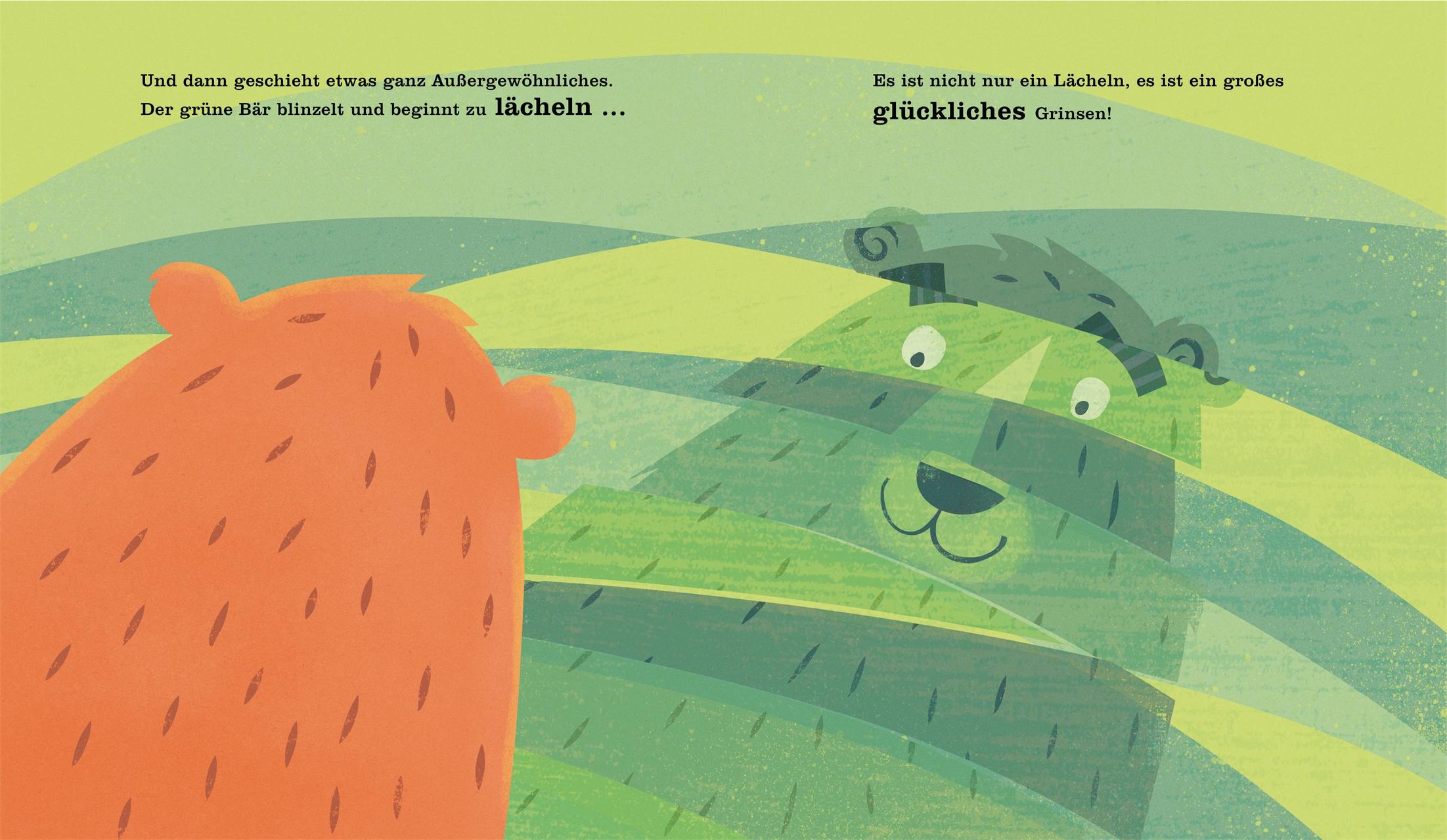 Beispielinhalt (Bild) Wenn ich nicht so schüchtern wär, denkt der Bär