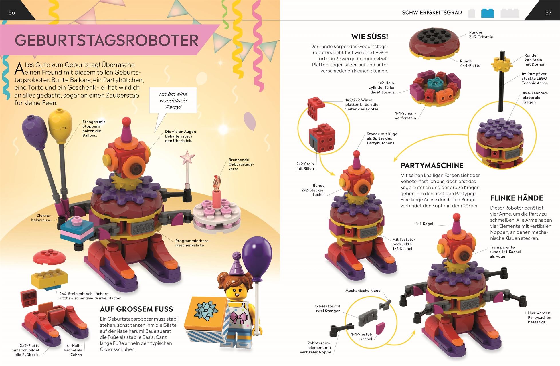 Beispielinhalt (Bild) LEGO® Bauideen Roboter