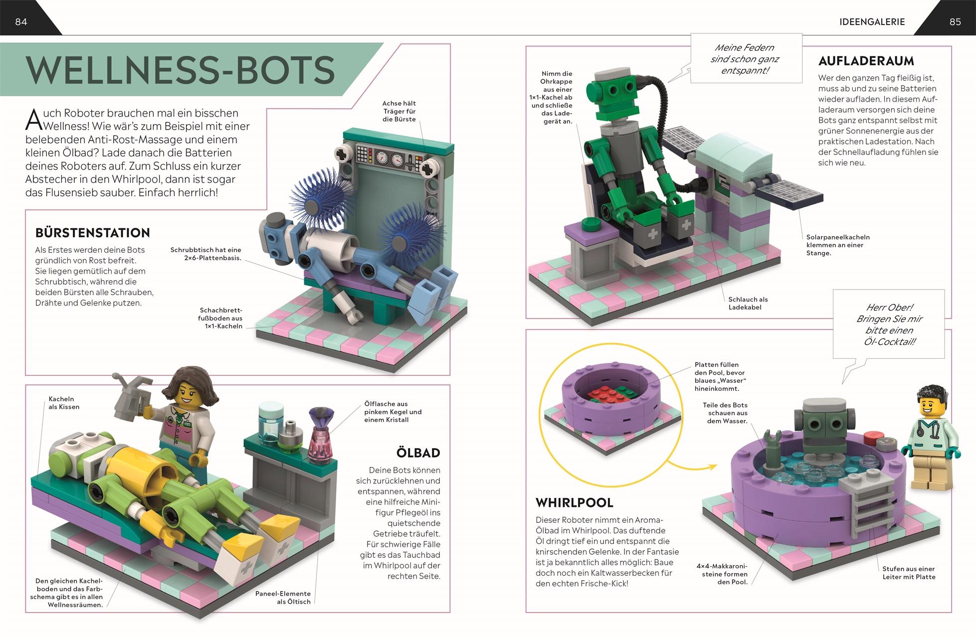 Beispielinhalt (Bild) LEGO® Bauideen Roboter