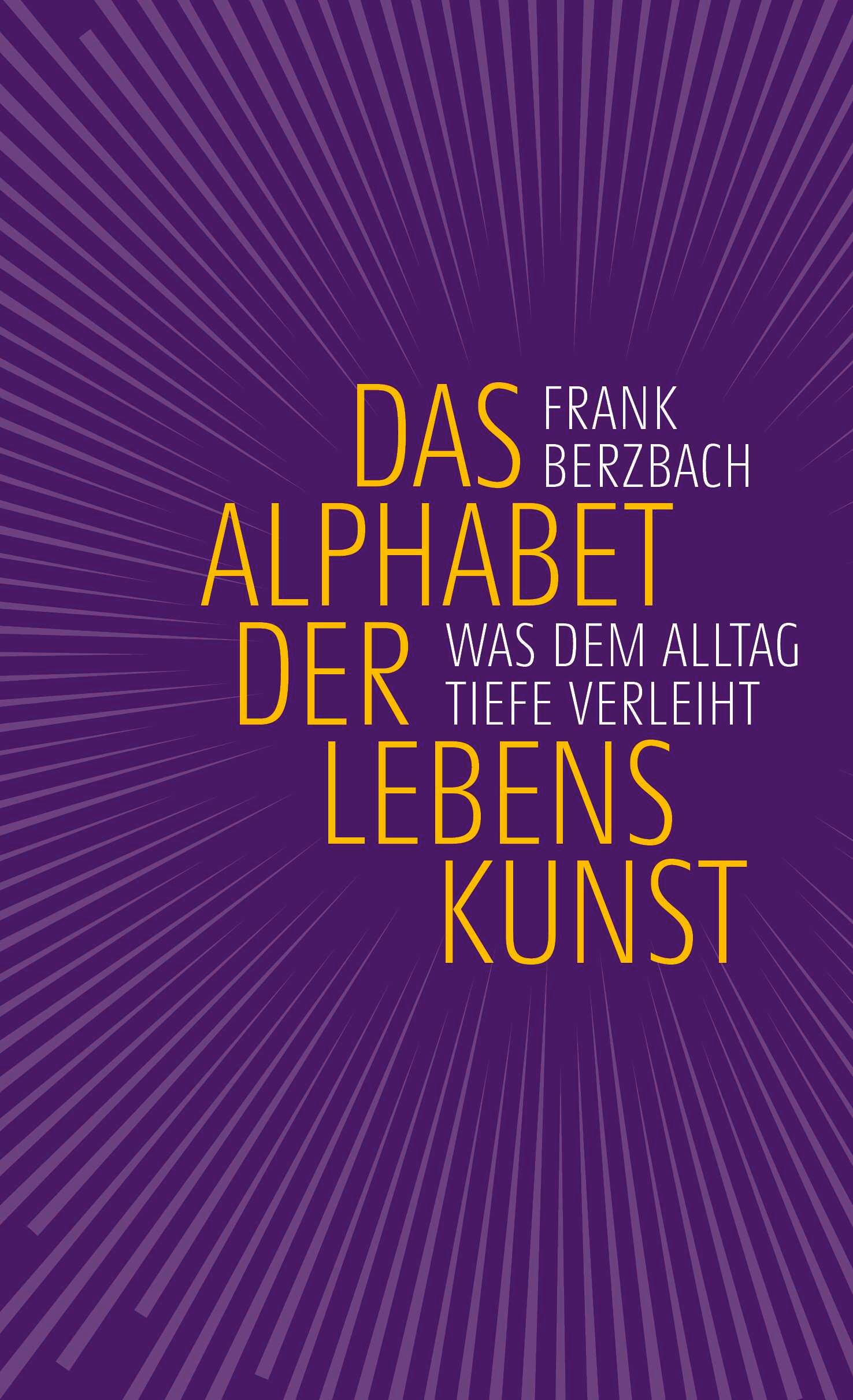 Vorderes Coverbild Das Alphabet der Lebenskunst