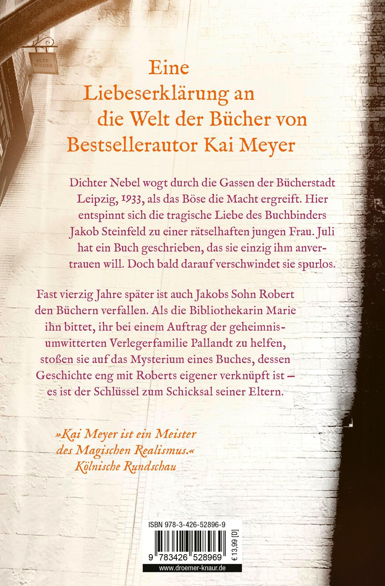 Rückseitencover Die Bücher, der Junge und die Nacht