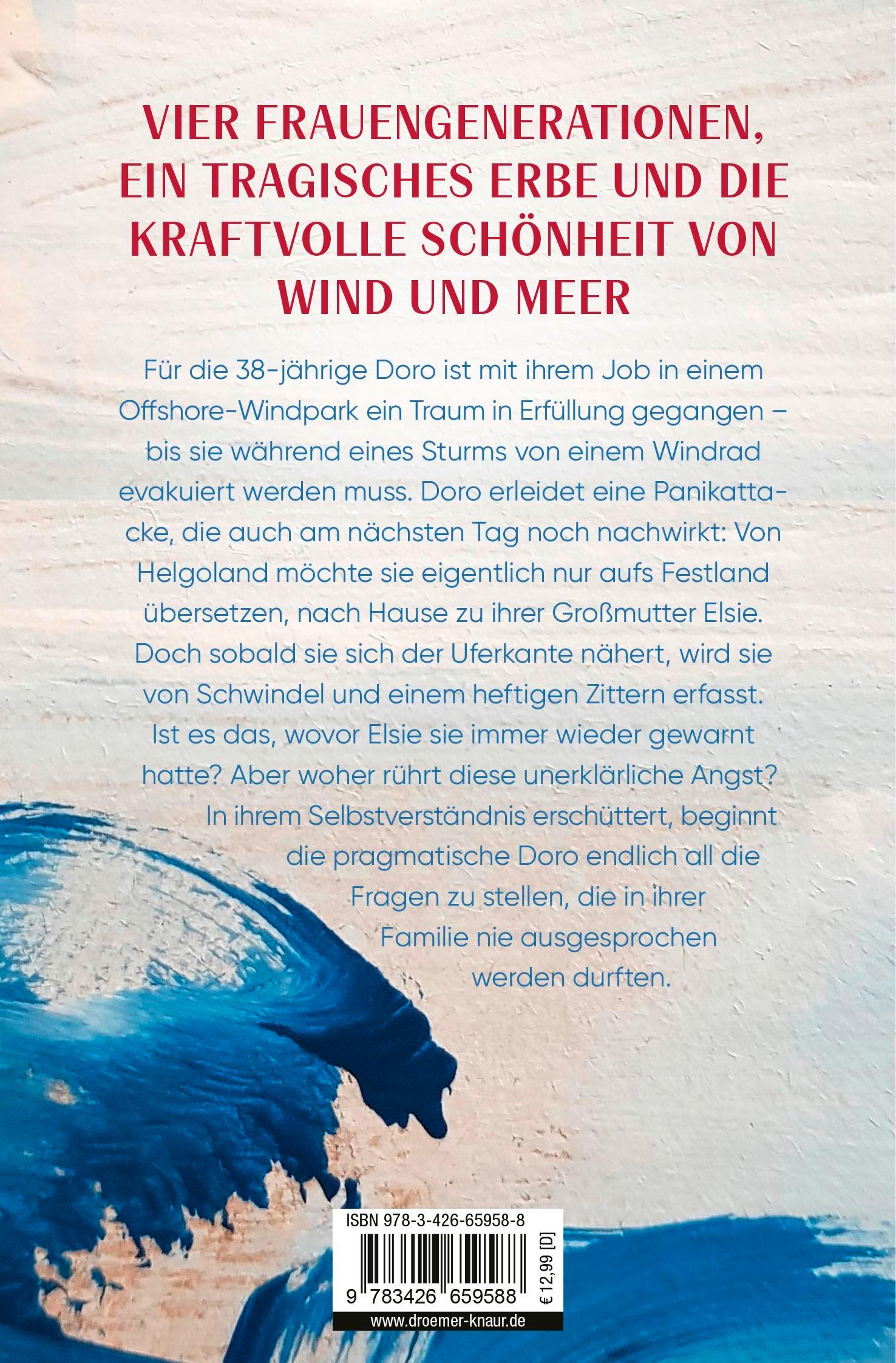 Rückseitencover Die Frauen von Helgoland. Windflüchterin