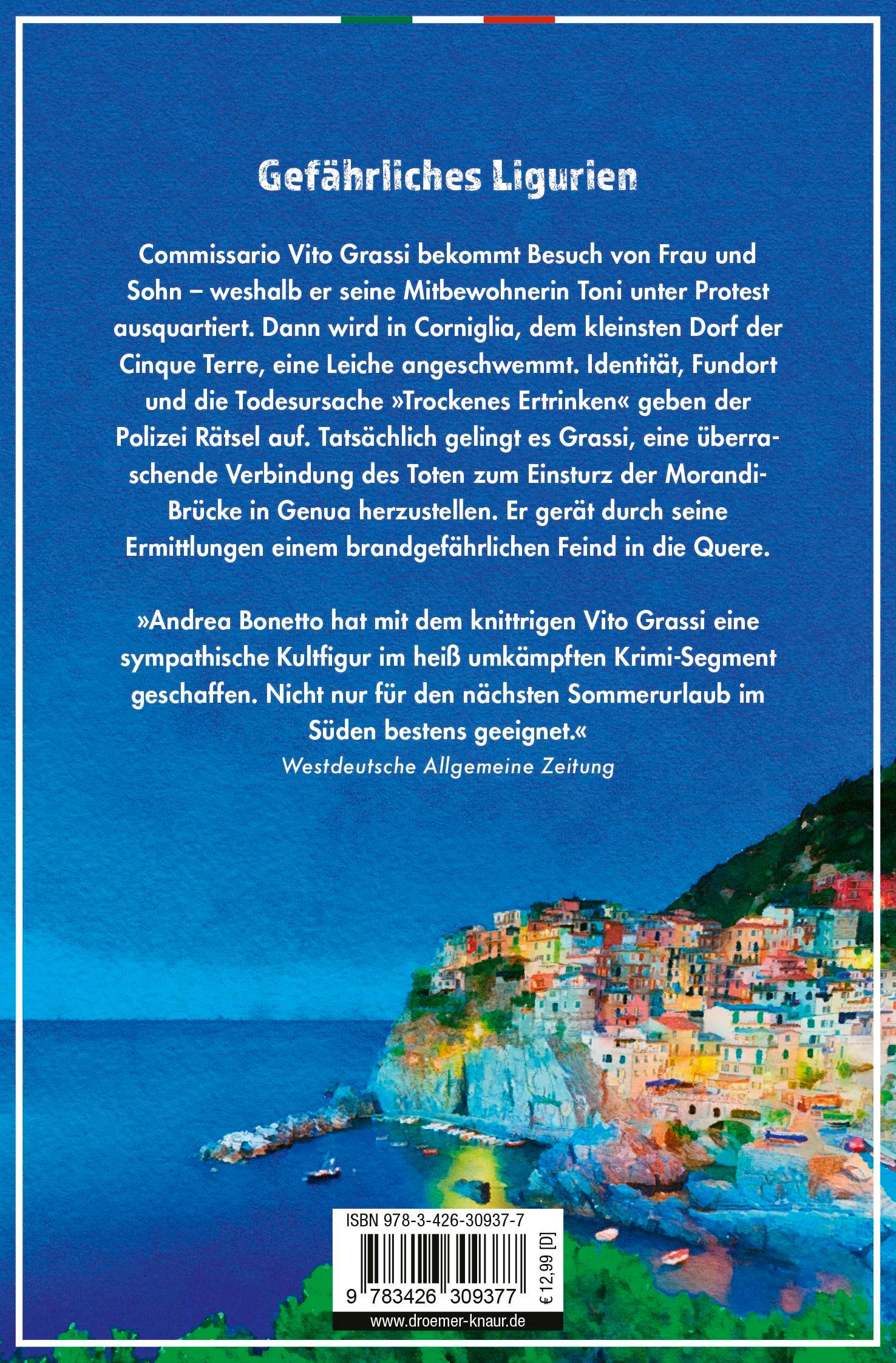 Rückseitencover Azzurro mortale